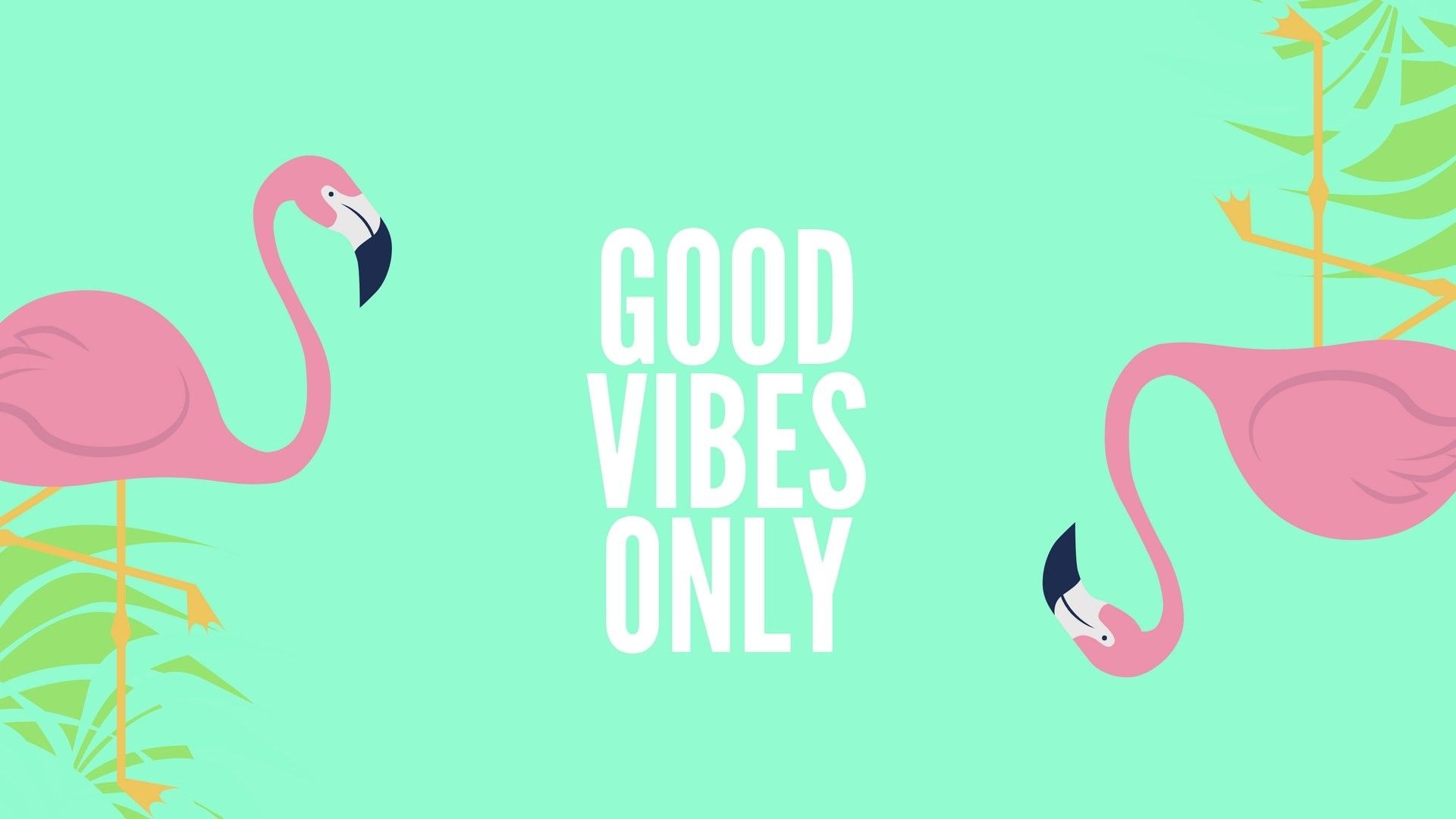 Positive Vibes Neon Hd Wallpapers On Wallpaperdog