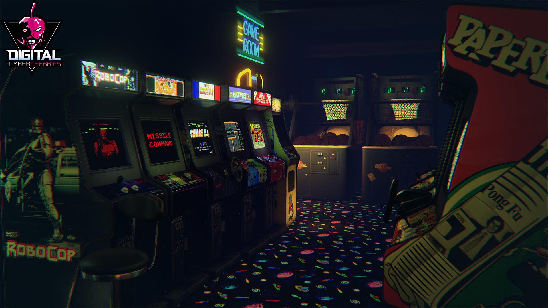 Làm mới không gian máy tính của bạn với hình nền game Arcade cổ điển tuyệt đẹp từ WallpaperDog. Hình ảnh chân thực và sắc nét sẽ đưa bạn trở lại những ngày tháng yêu dấu của tuổi thơ và cơn cuồng nhiệt với trò chơi video cổ điển.