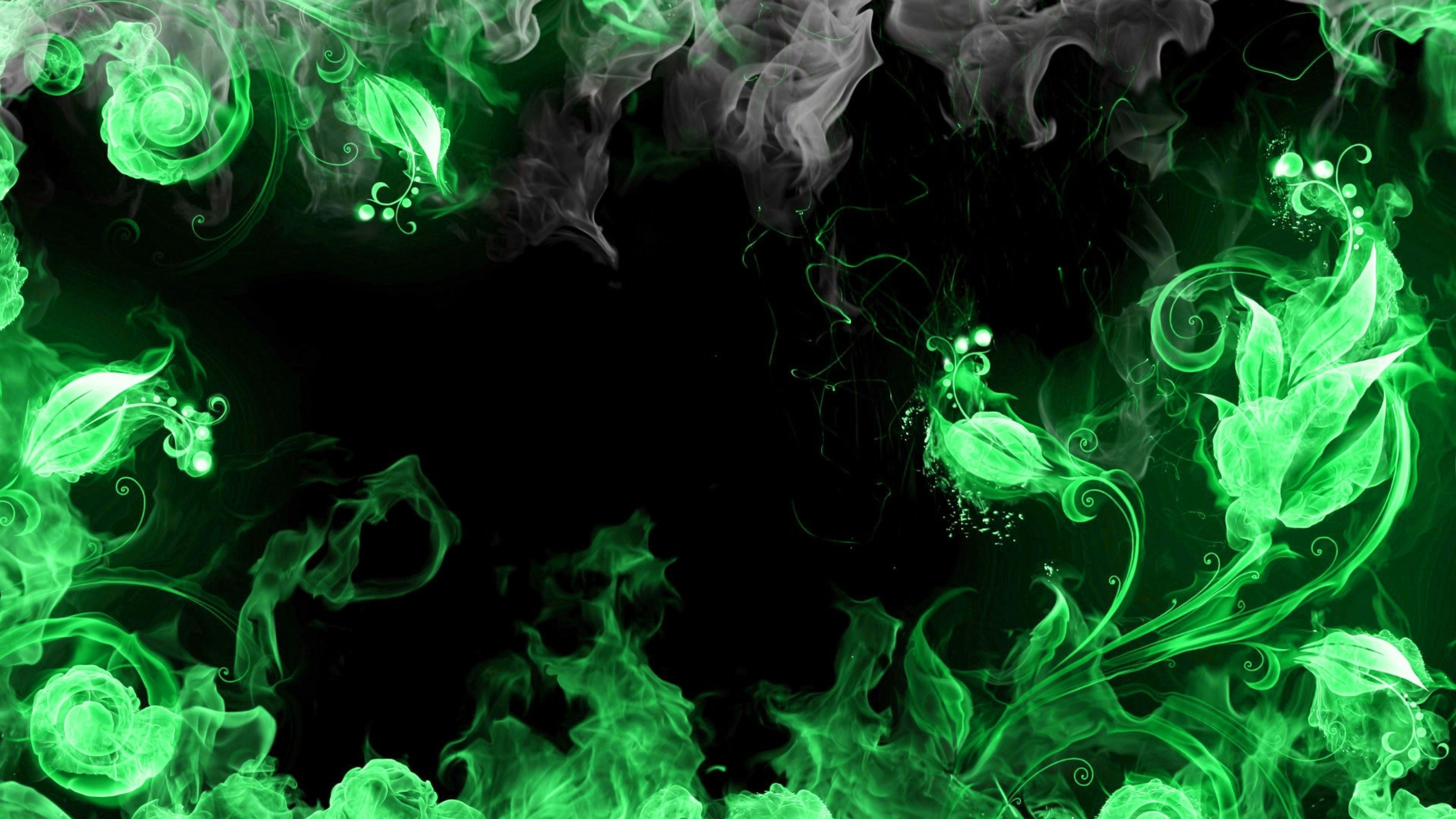 Dark Green Smoke Wallpapers on WallpaperDog