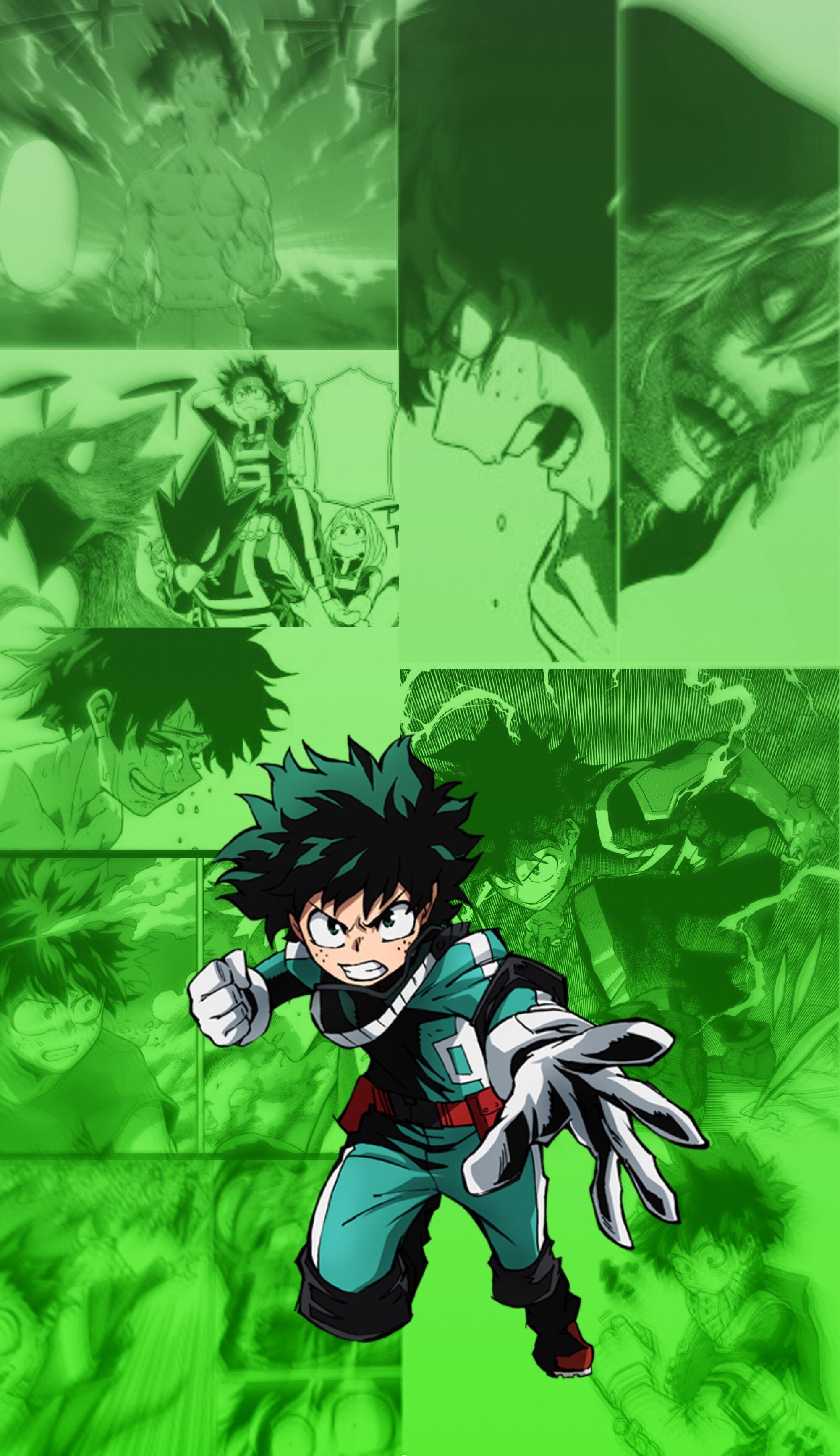 Izuku medoriya, anime, fanart, HD phone wallpaper