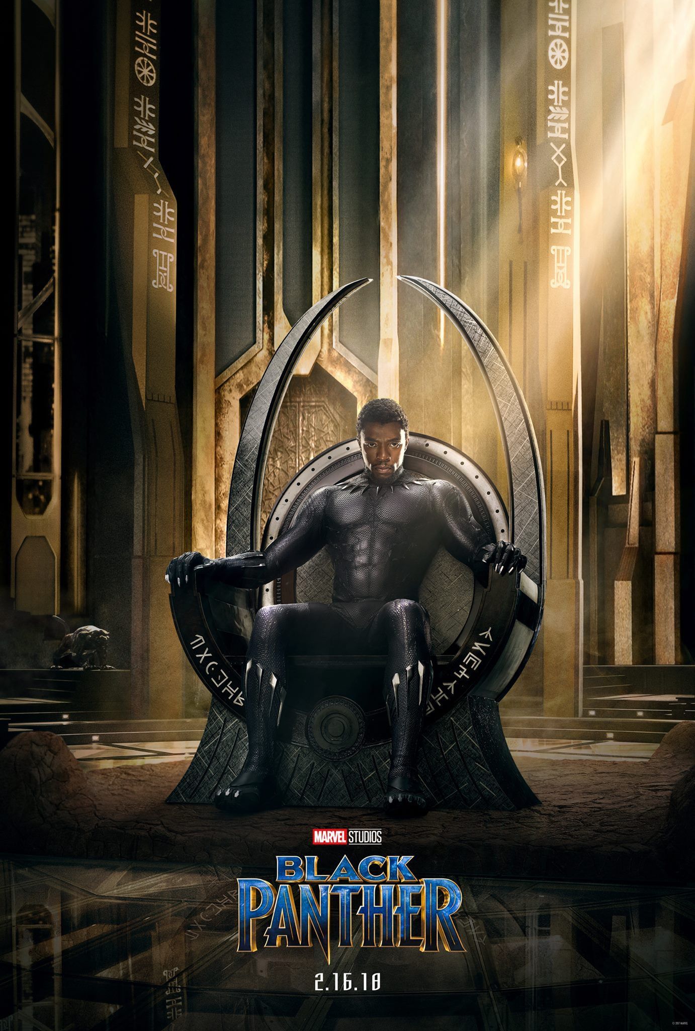 Black Panther Movie Poster Wallpapers on WallpaperDog