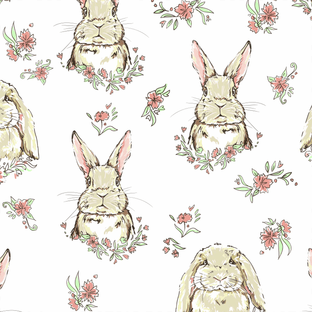 bunny wallpaper for walls