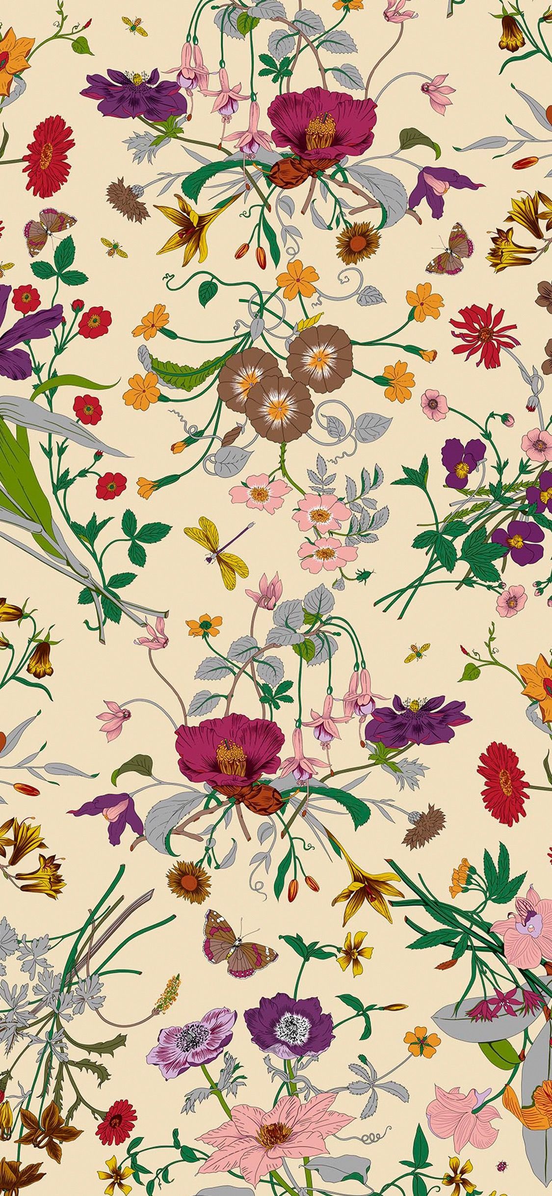 Arriba 83+ imagen gucci floral wallpaper - Thptnganamst.edu.vn