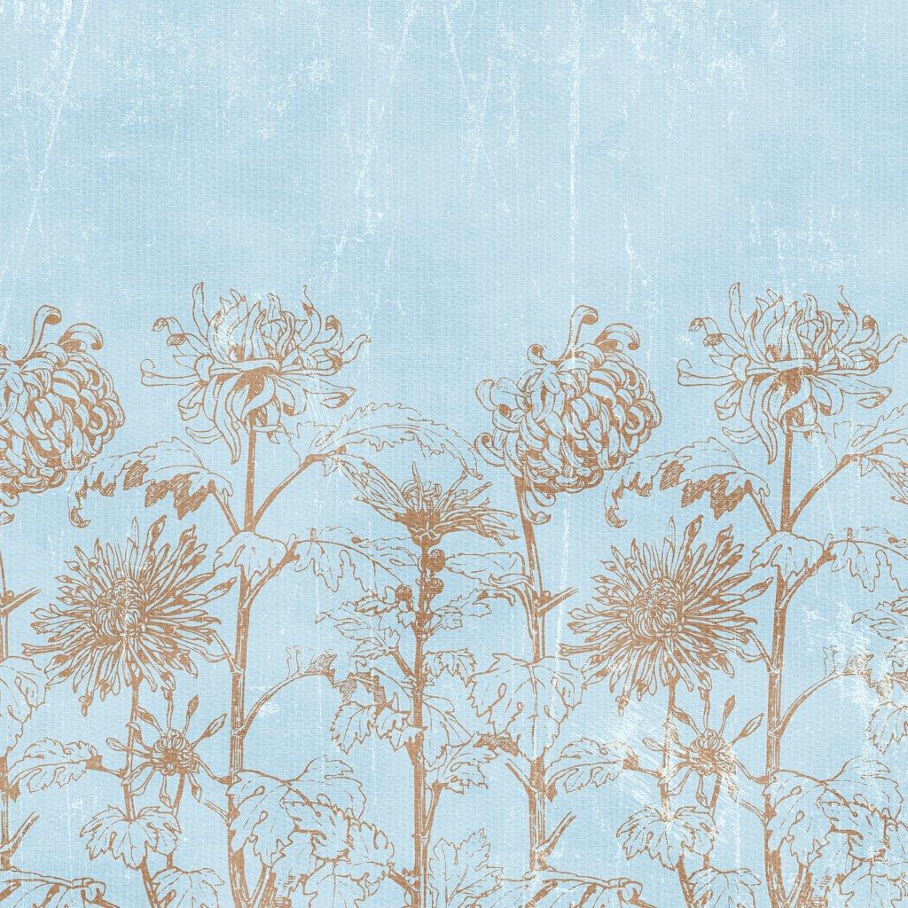 Blue Floral Victorian Wallpapers on WallpaperDog