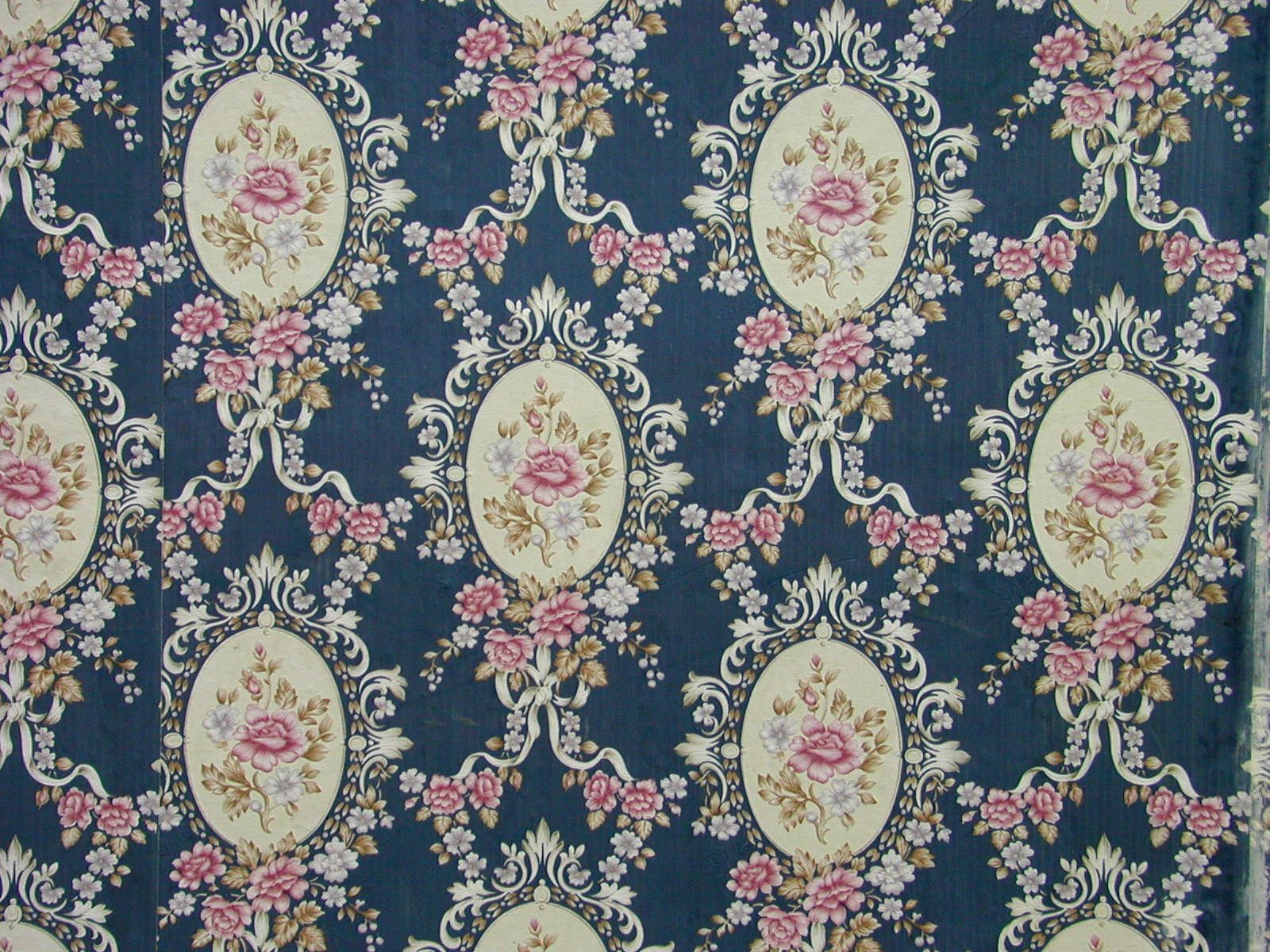 Blue Floral Victorian Wallpapers on WallpaperDog