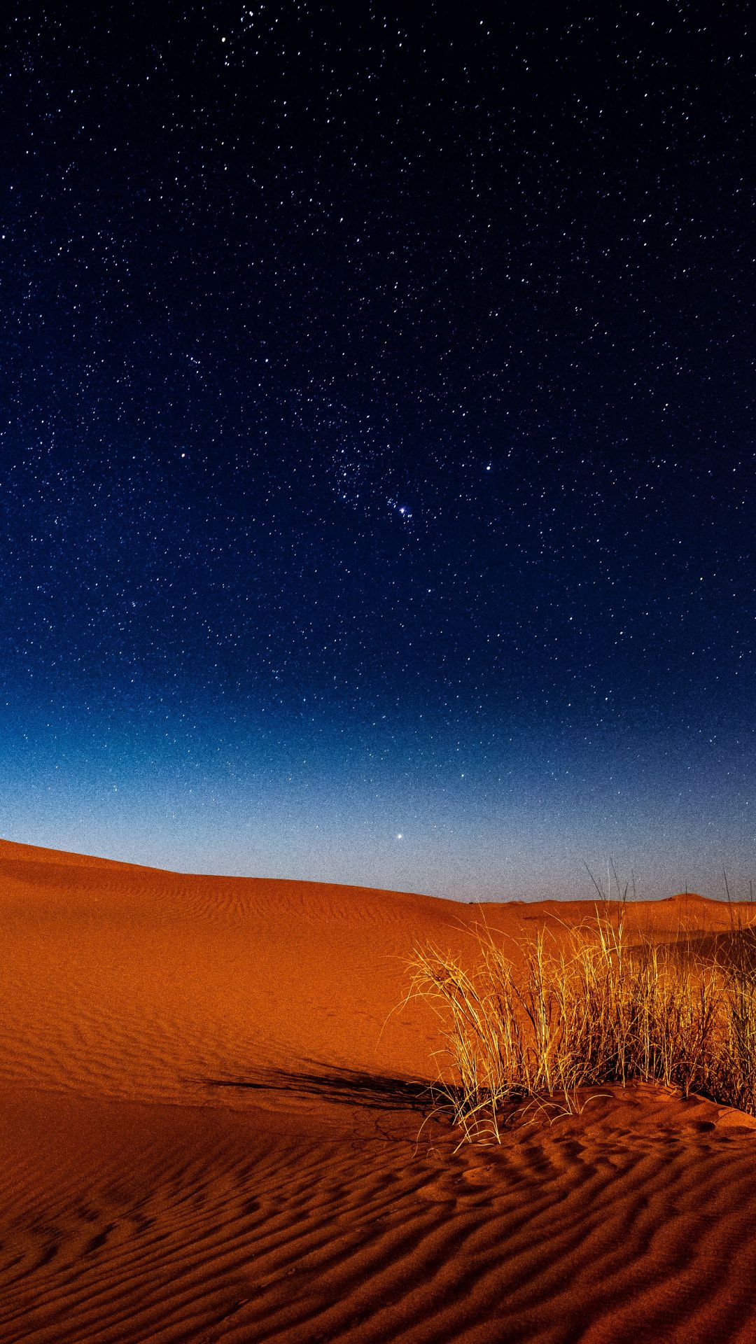 Desert At Night Wallpapers On Wallpaperdog