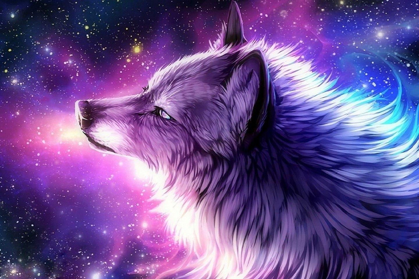 Featured image of post Moon Galaxy Wallpaper Galaxy Cool Wolf