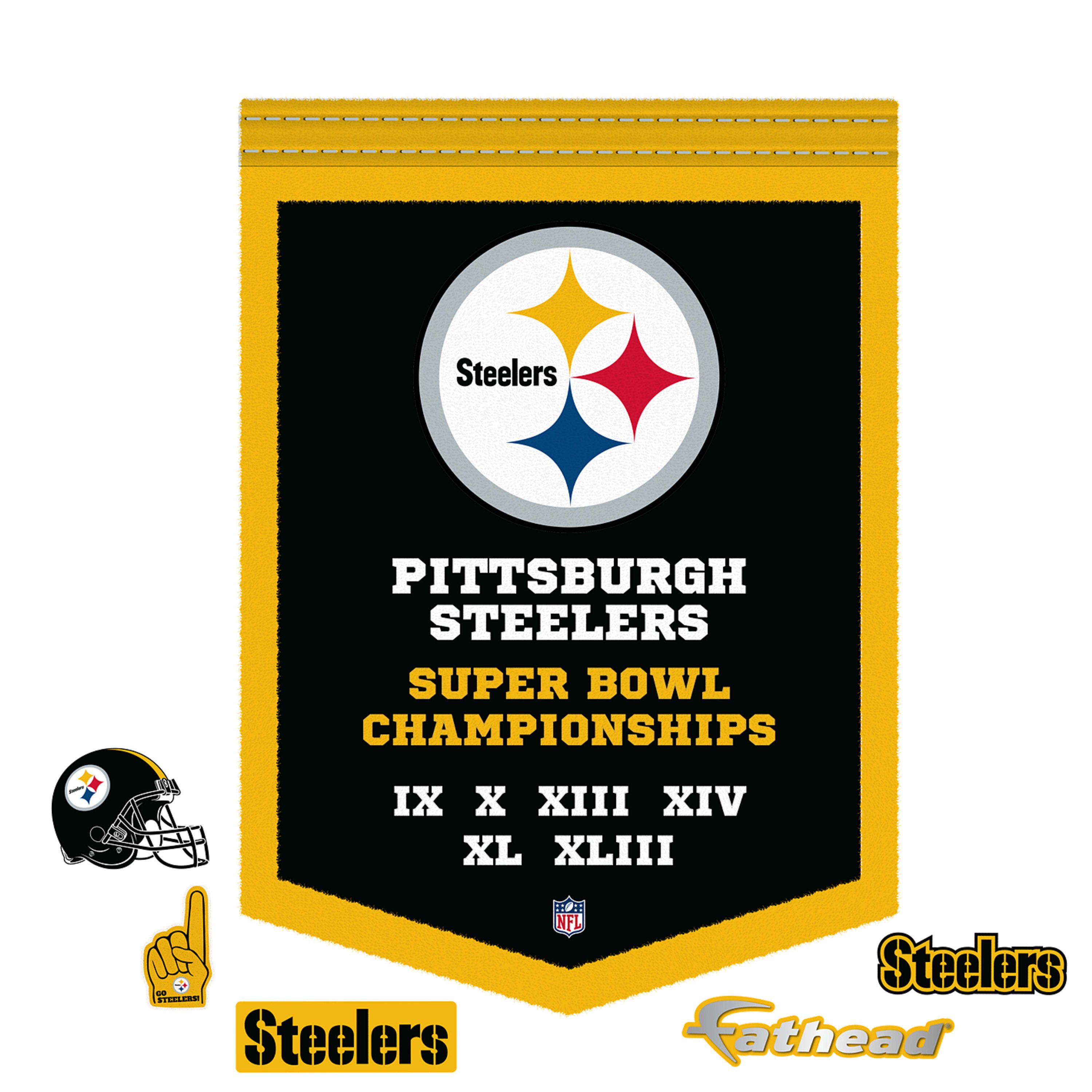 Pittsburgh Steelers 6 Time Super Bowl Champs - Steel beam wallpaper