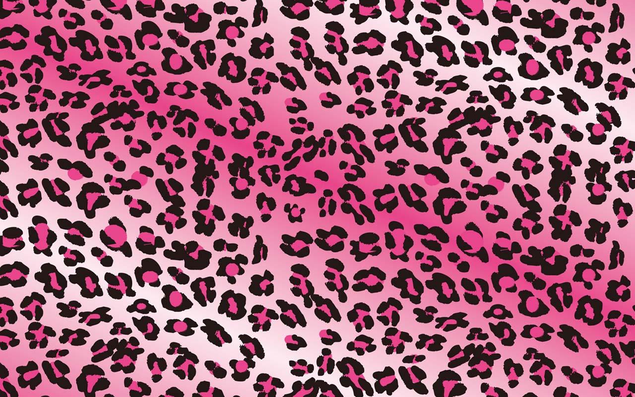 Leopard Print Pink Wallpapers On WallpaperDog