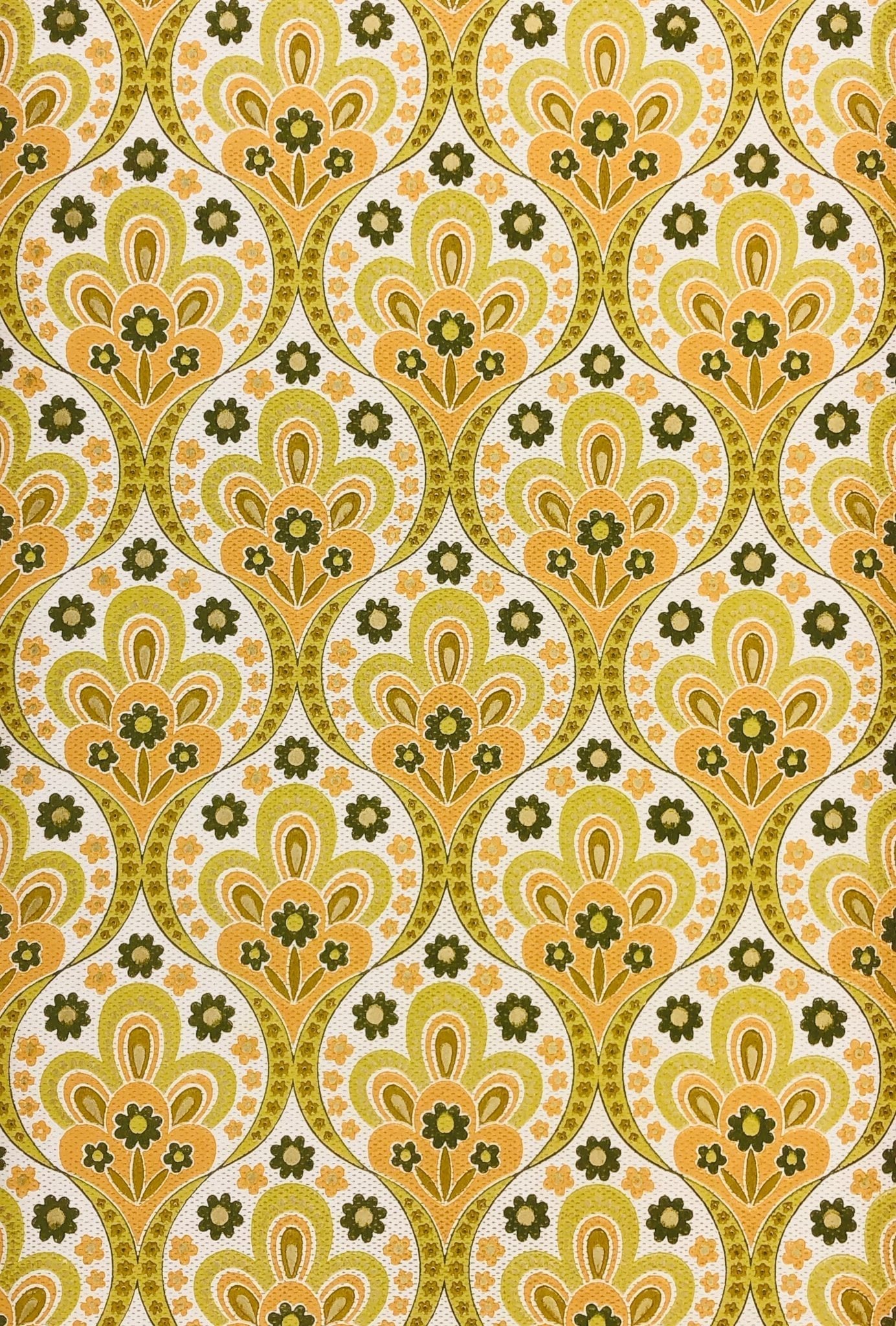 60s Circle Wallpaper  set of 3 rolls