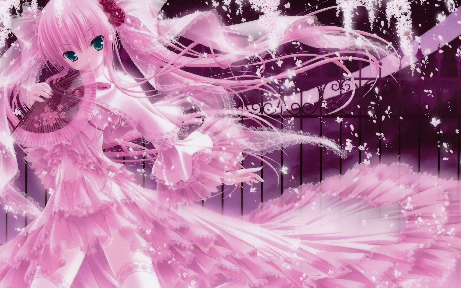 HD wallpaper KON anime pink  Wallpaper Flare