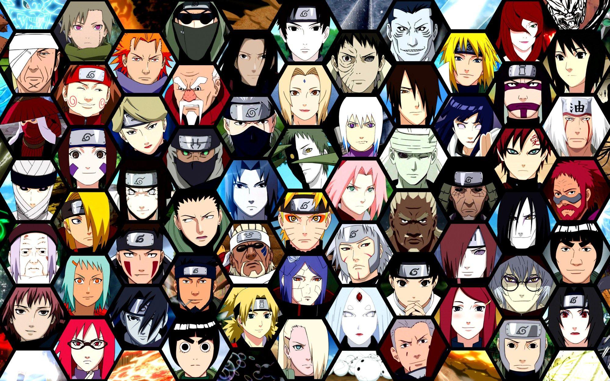 HD naruto characters wallpapers