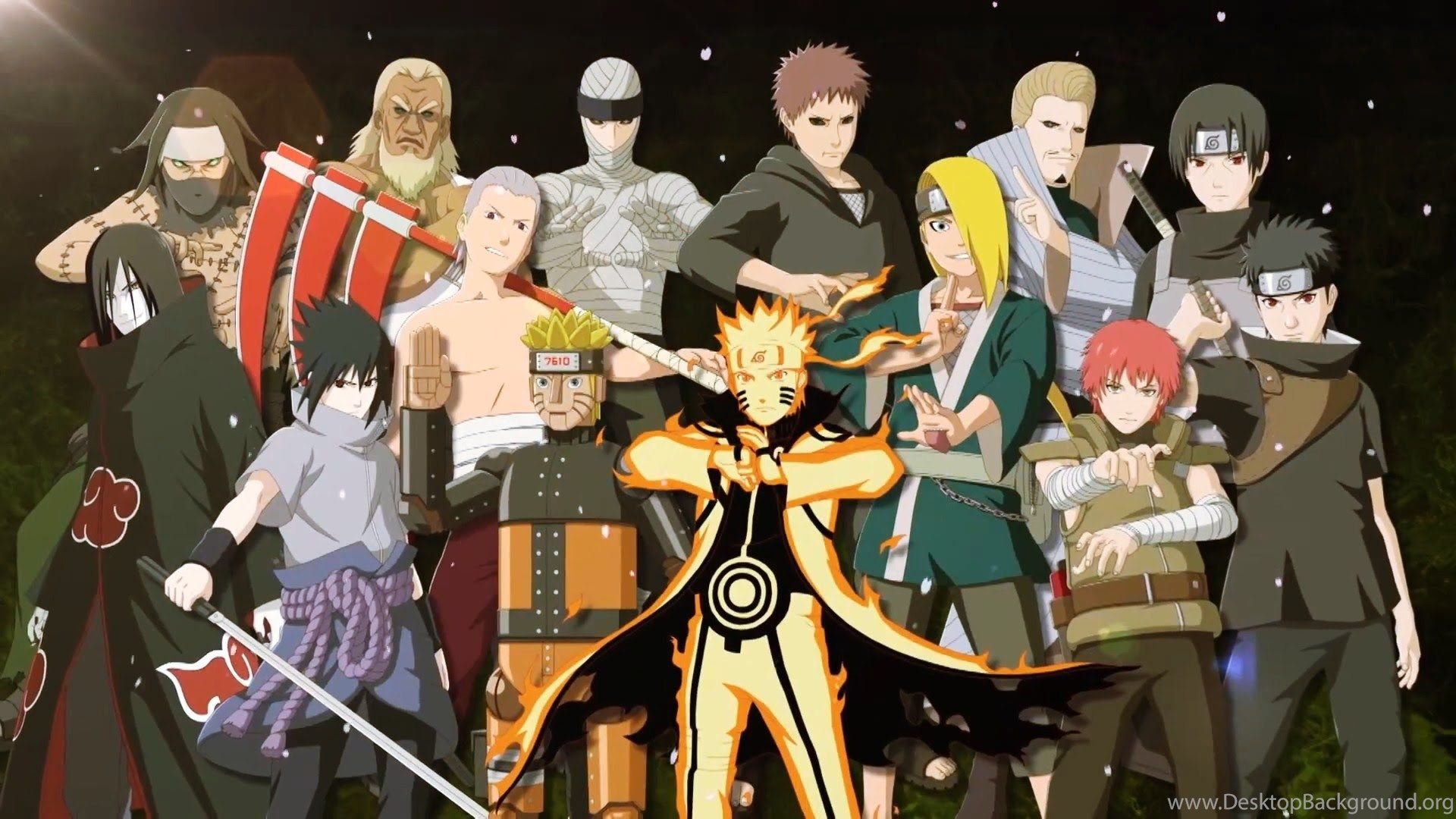 Desktop Wallpaper Naruto Shippūden Anime Characters Hd Image Picture  Background 58f6d3