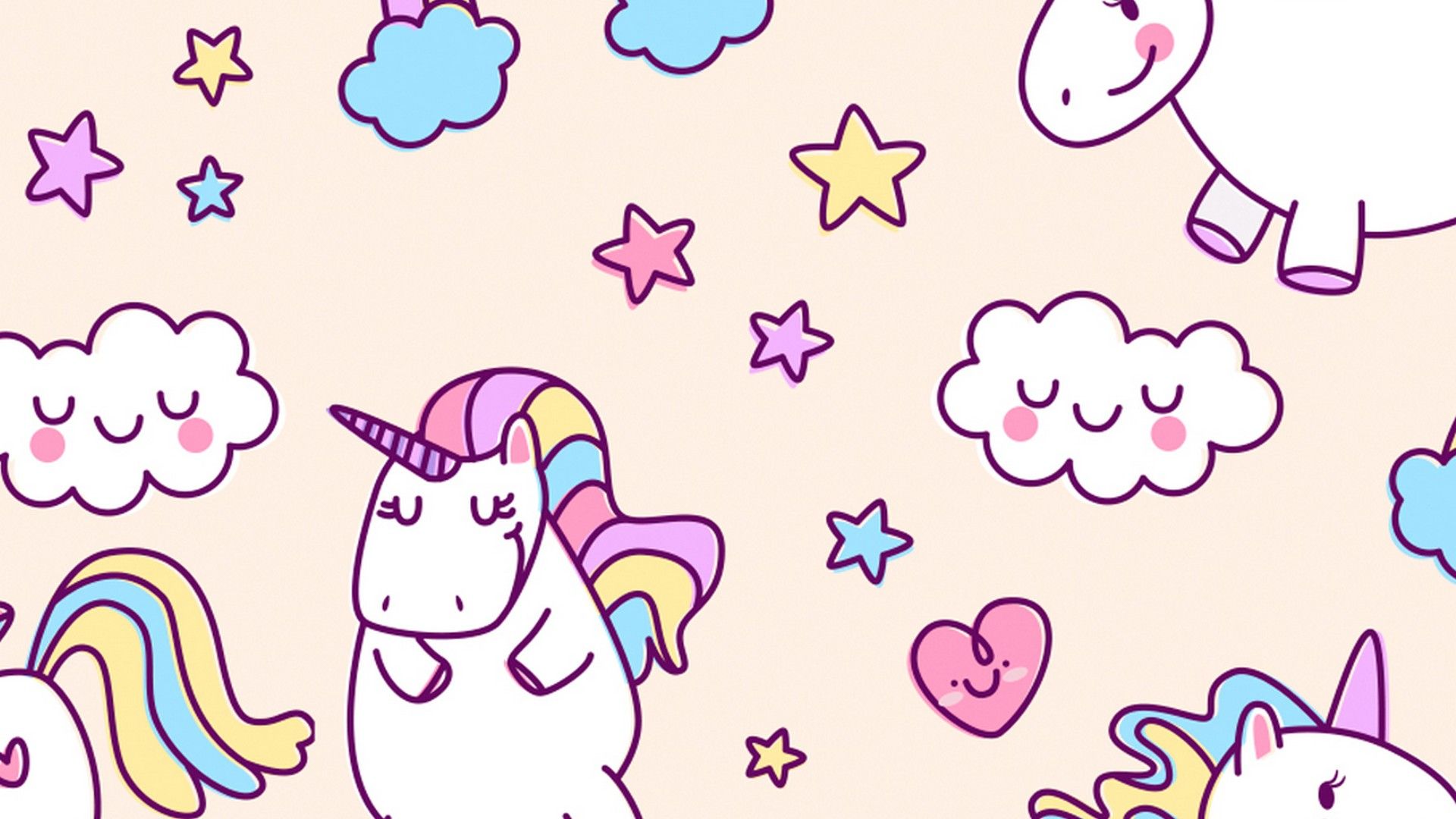 Cute Unicorn Wallpaper For Laptop : Cute Unicorn Desktop Wallpapers