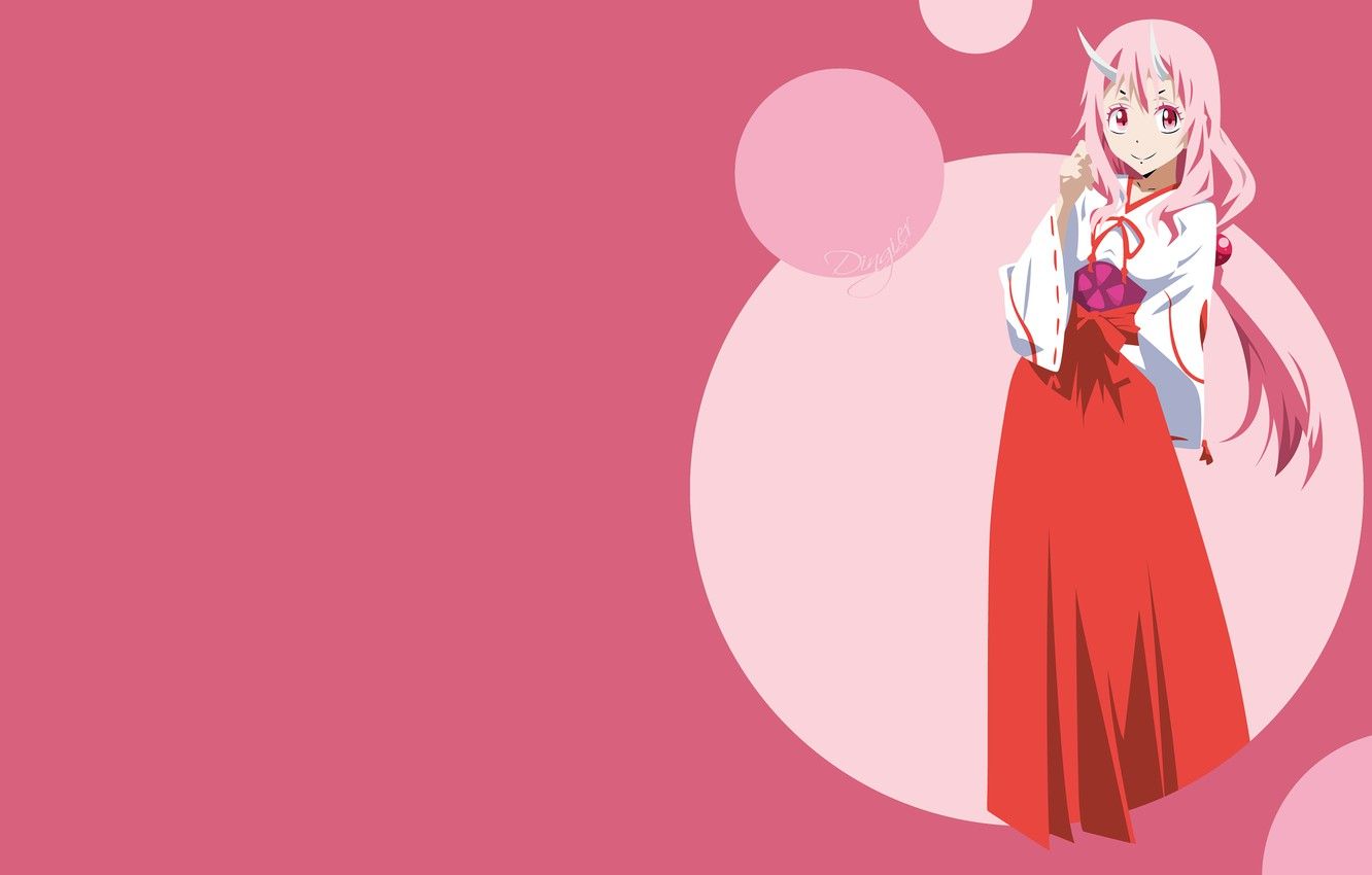 Pin by Demian on ٩(๑˃̵ᴗ˂̵)و  Wallpaper pc anime, Pink wallpaper