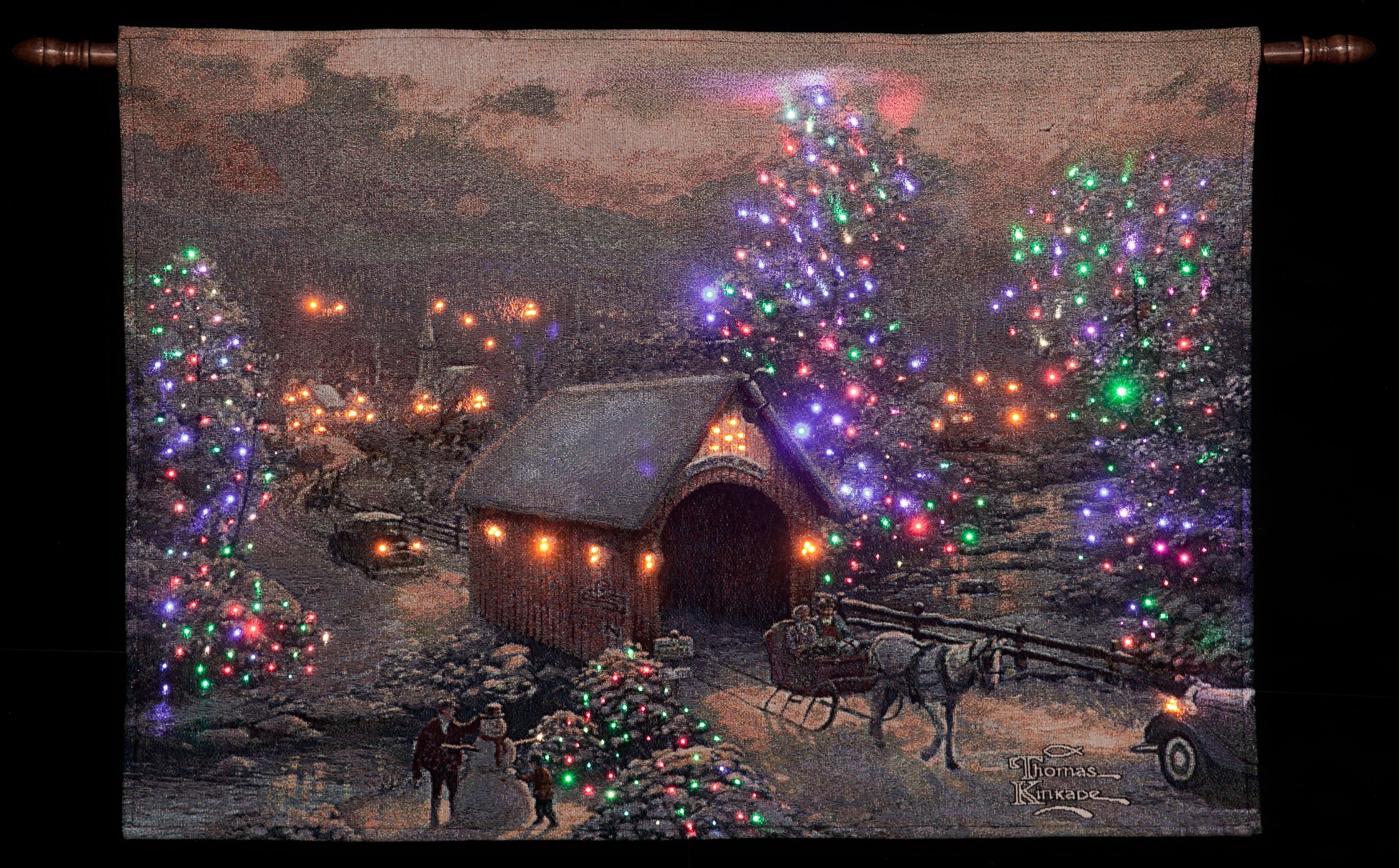 Hãy khiến bầu không khí Giáng Sinh của bạn trở nên thật ấm áp với hình nền Giáng Sinh Thomas Kinkade. Hình ảnh lấy cảm hứng từ đêm Noel thật sự sẽ khiến bạn cảm thấy như đang ở trong một bức tranh. Xem ngay!