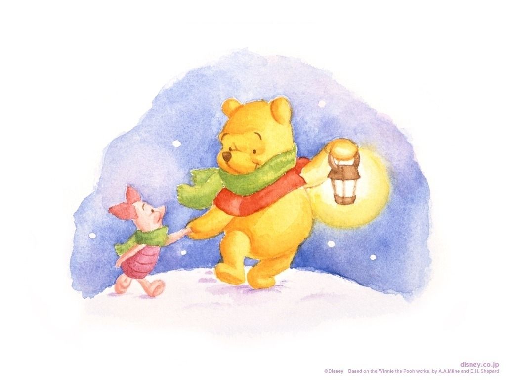 Disney Baby Winnie The Pooh  Friends Piglet Tigger Wallpaper Border  15x1025 28181528861  eBay
