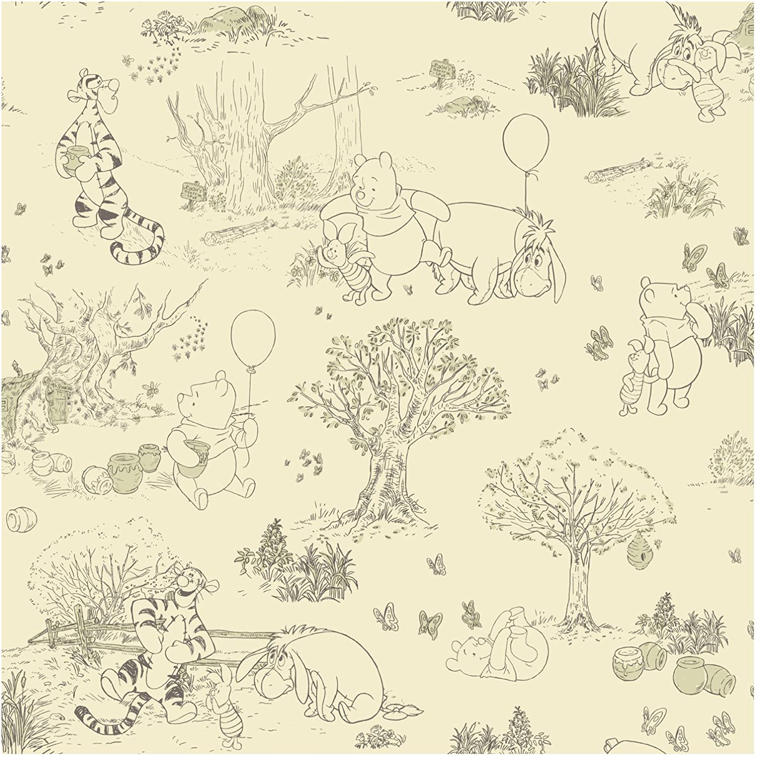 Classic Winnie the Pooh Wallpapers on WallpaperDog