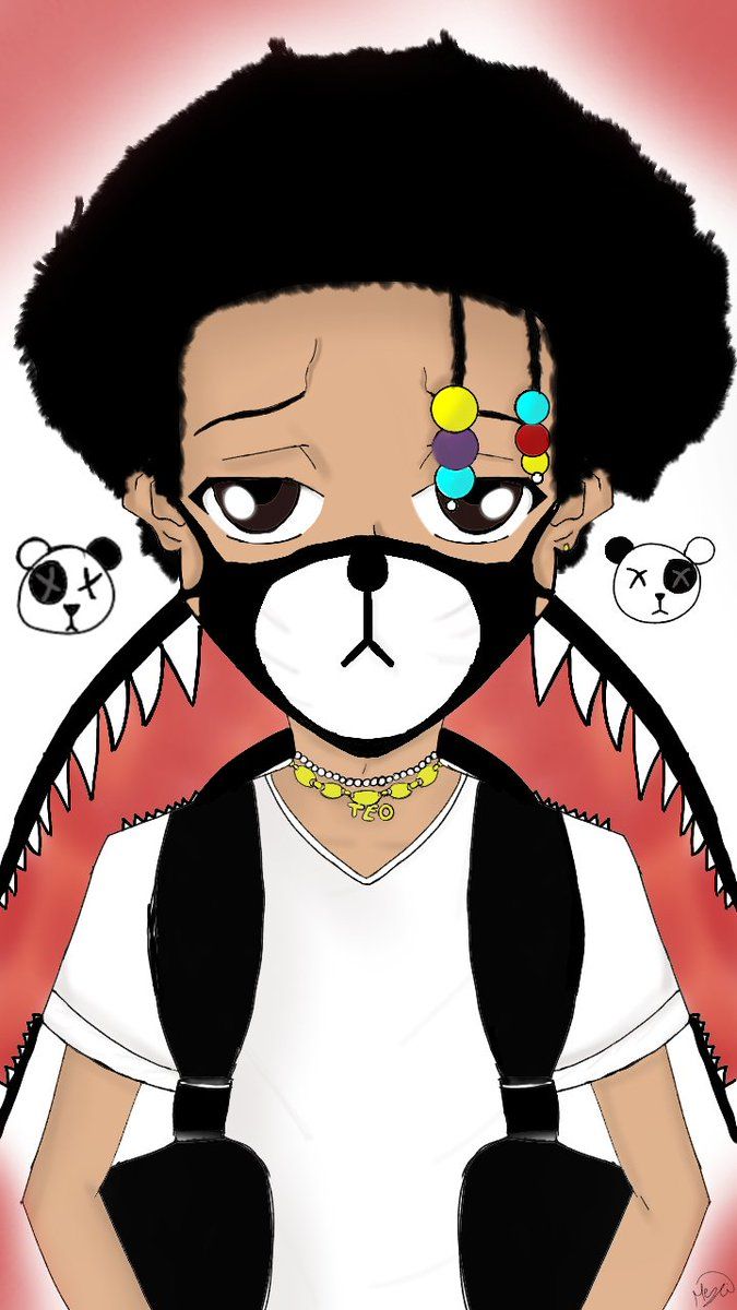 ayo and teo in reverse art