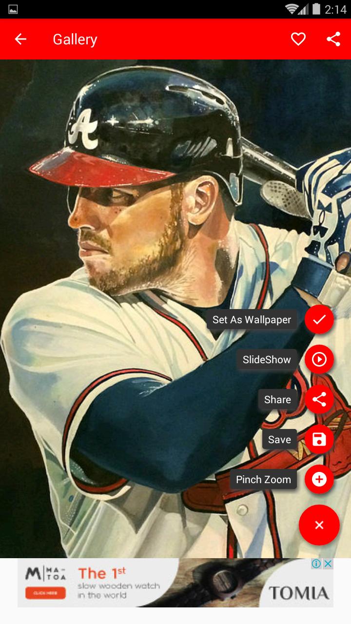 Download Freddie Freeman Relentless Wallpaper