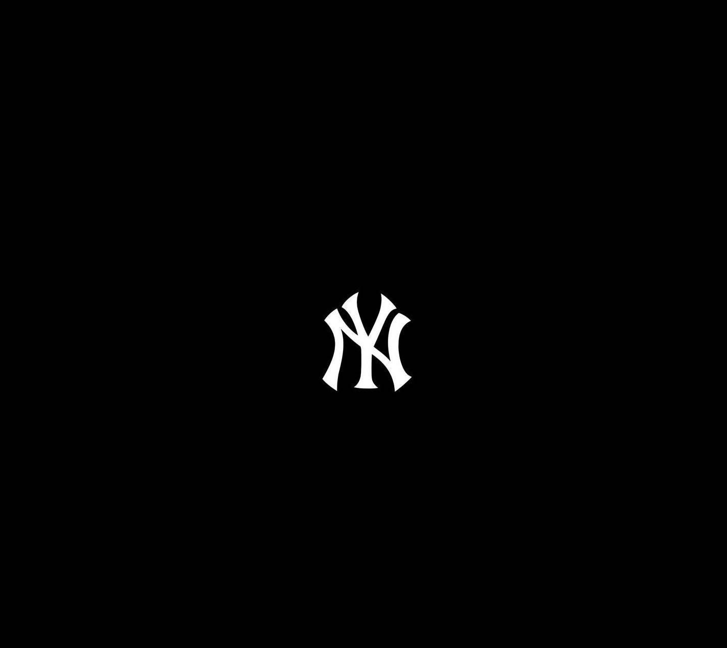 Download New York Yankees Logo Collage Art Wallpaper