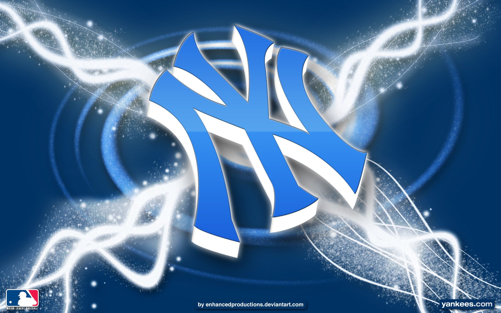 NY Yankees Logo Wallpapers on WallpaperDog