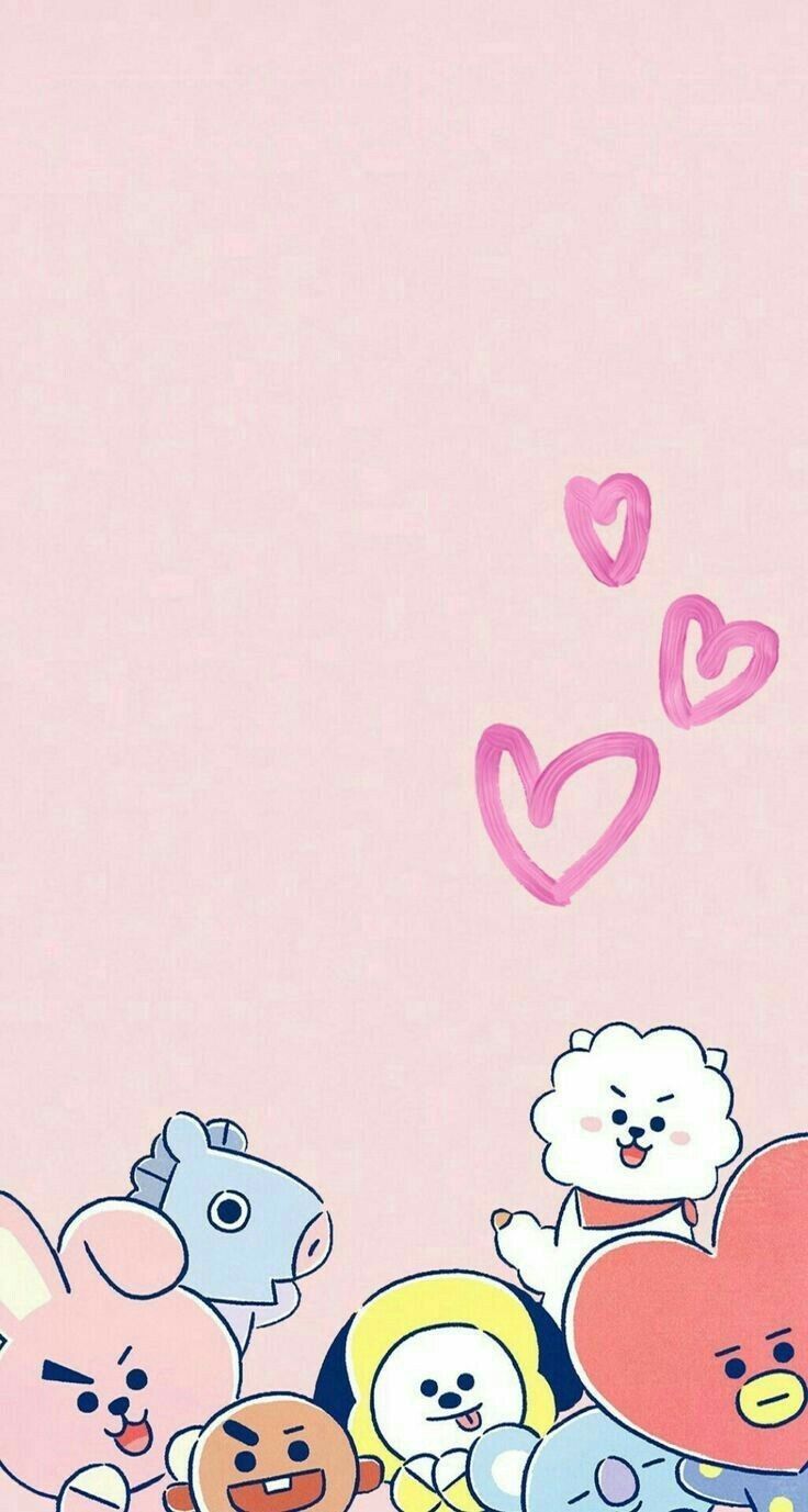 BT21 Characters Wallpapers  Top Free BT21 Characters Backgrounds   WallpaperAccess