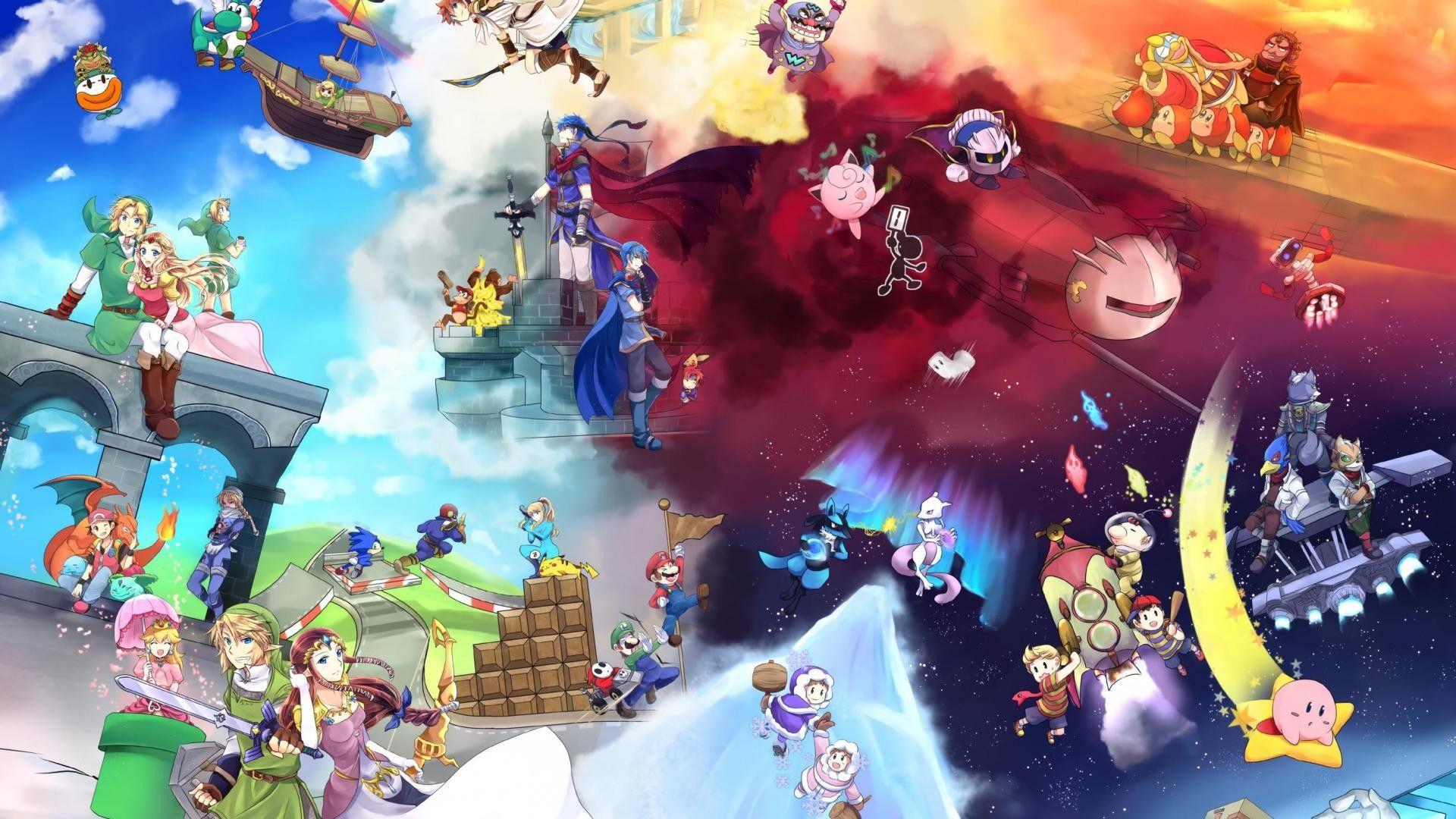 Nintendo Characters Desktop Wallpapers on WallpaperDog