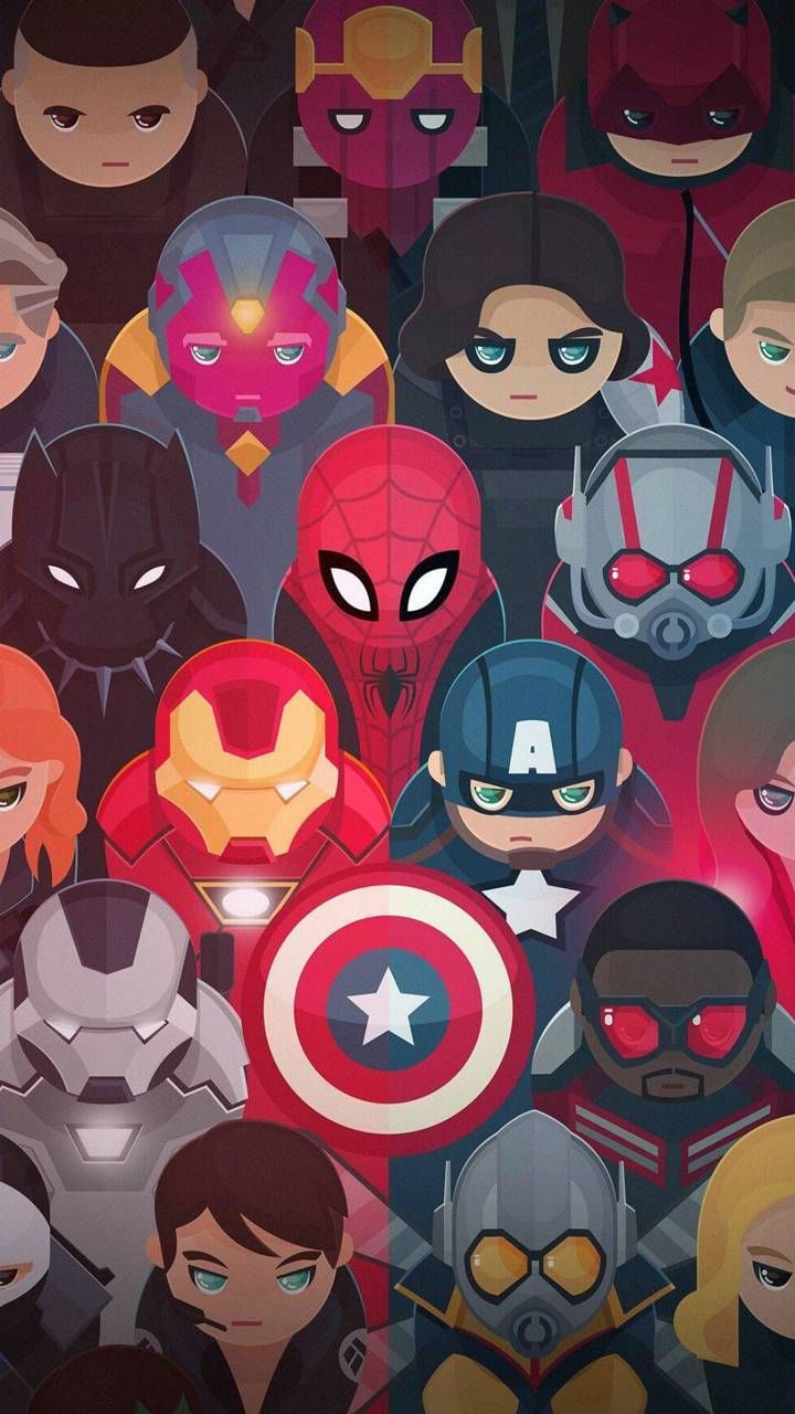 Animated Avengers Wallpapers on