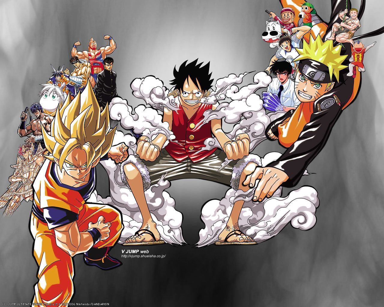 Goku luffy naruto Wallpapers Download  MobCup