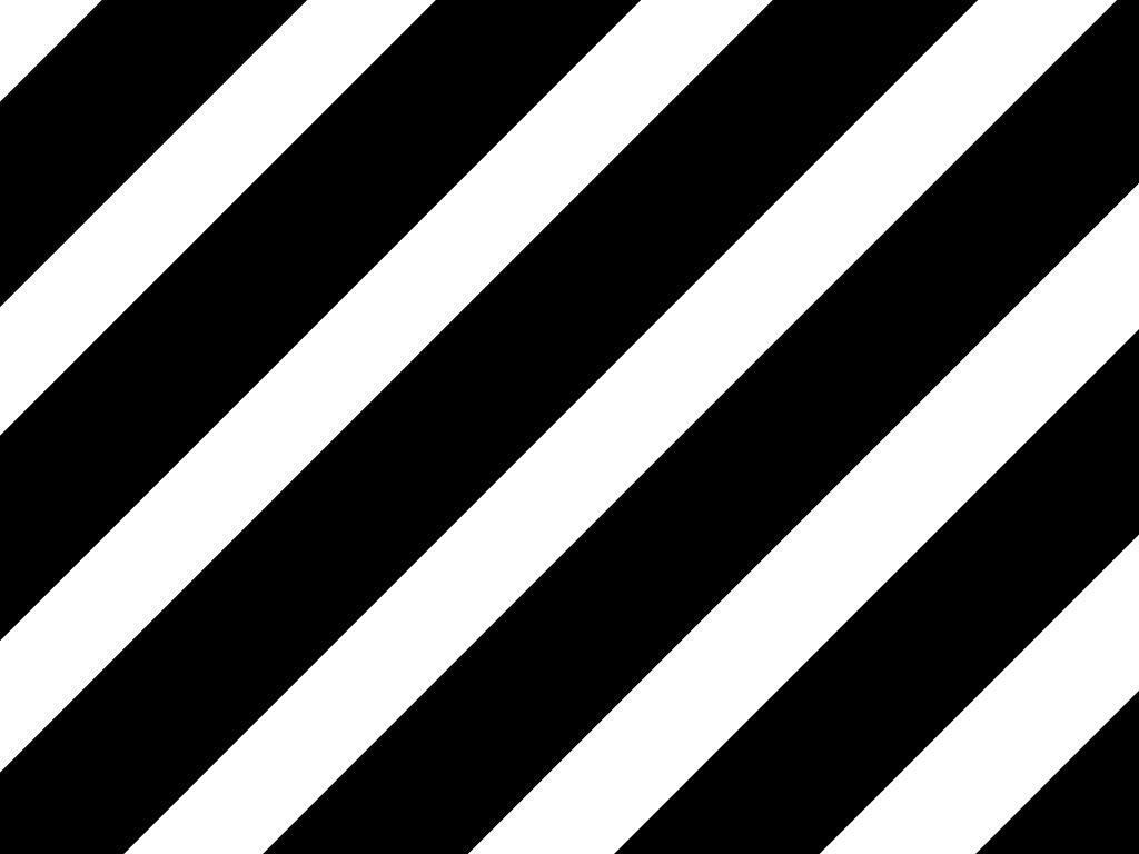 black and white stripes