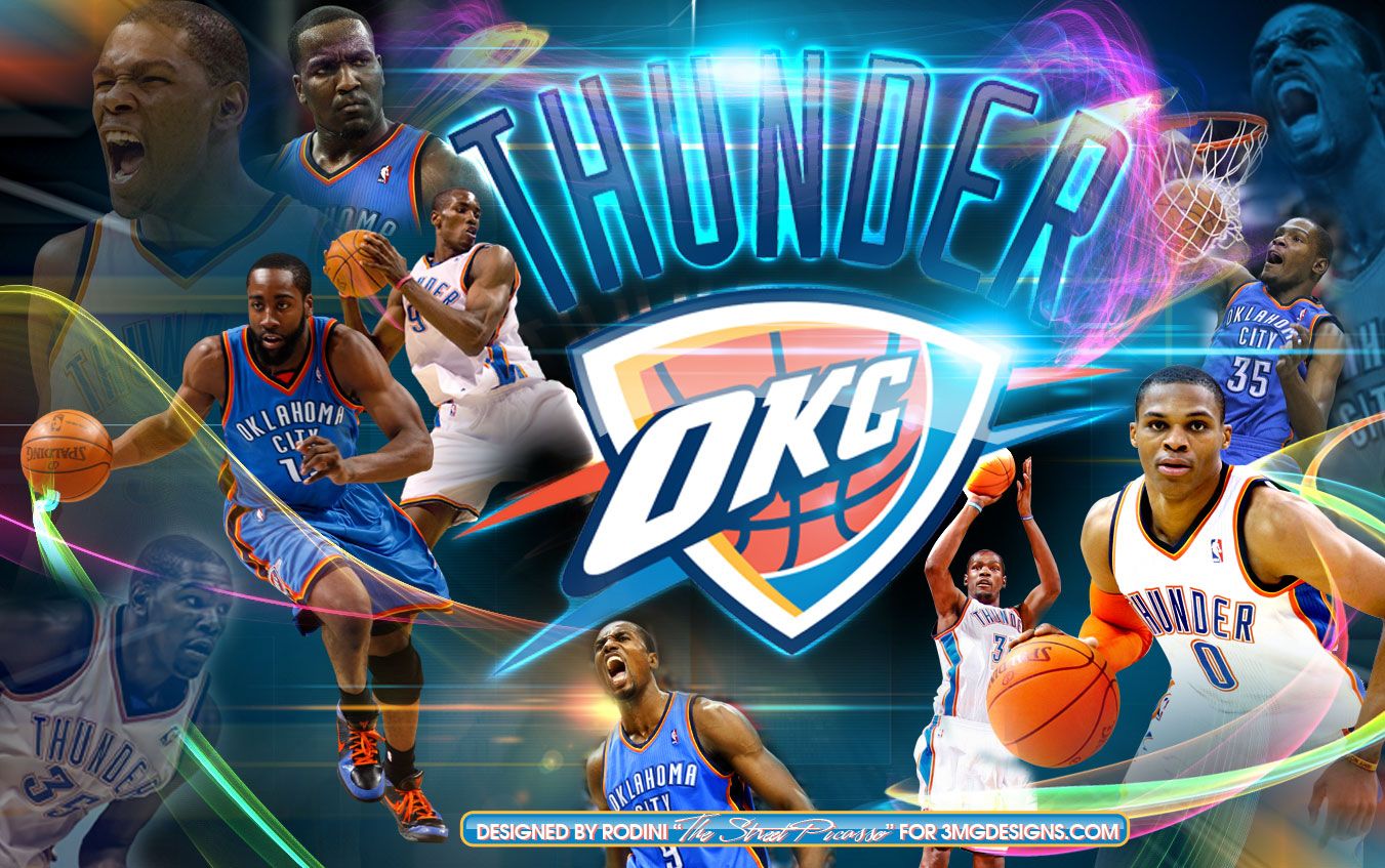 HD wallpaper oklahoma city thunder blue colored background no people   Wallpaper Flare