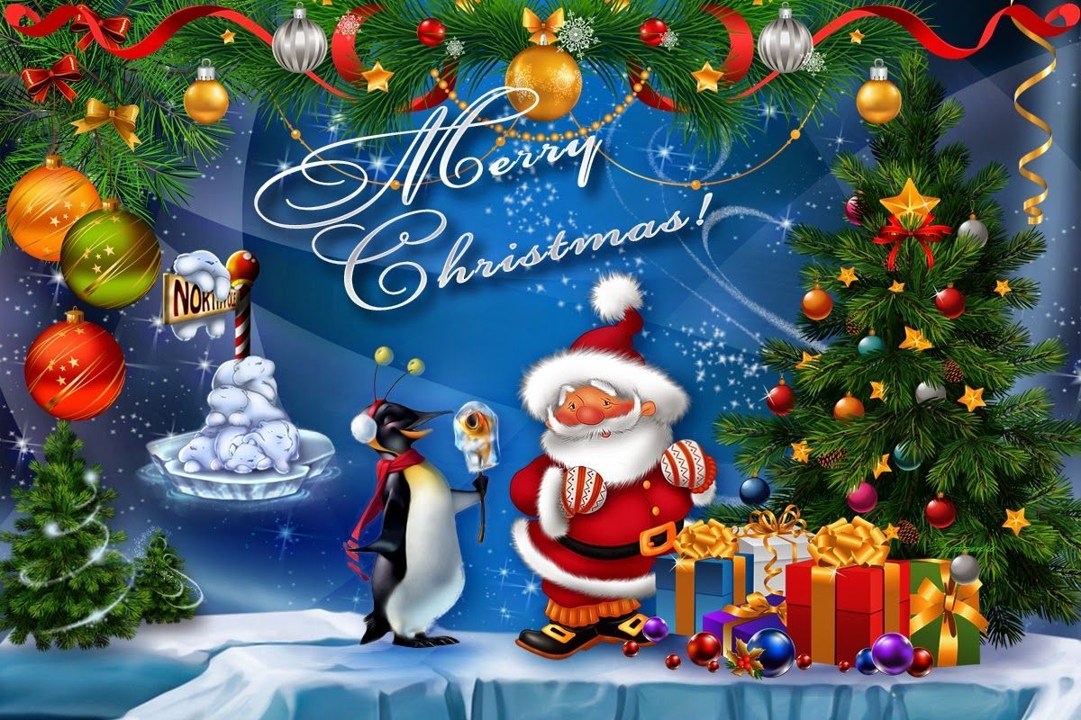 Cute Merry Christmas Wallpapers on WallpaperDog