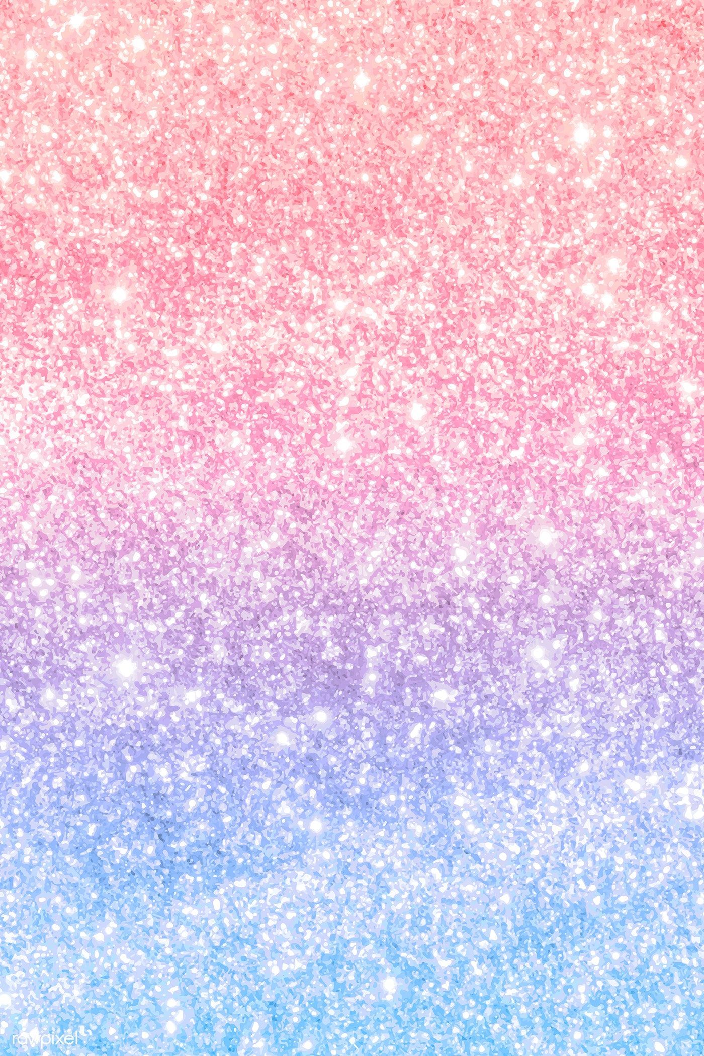 Pink and Blue Glitter Wallpapers on