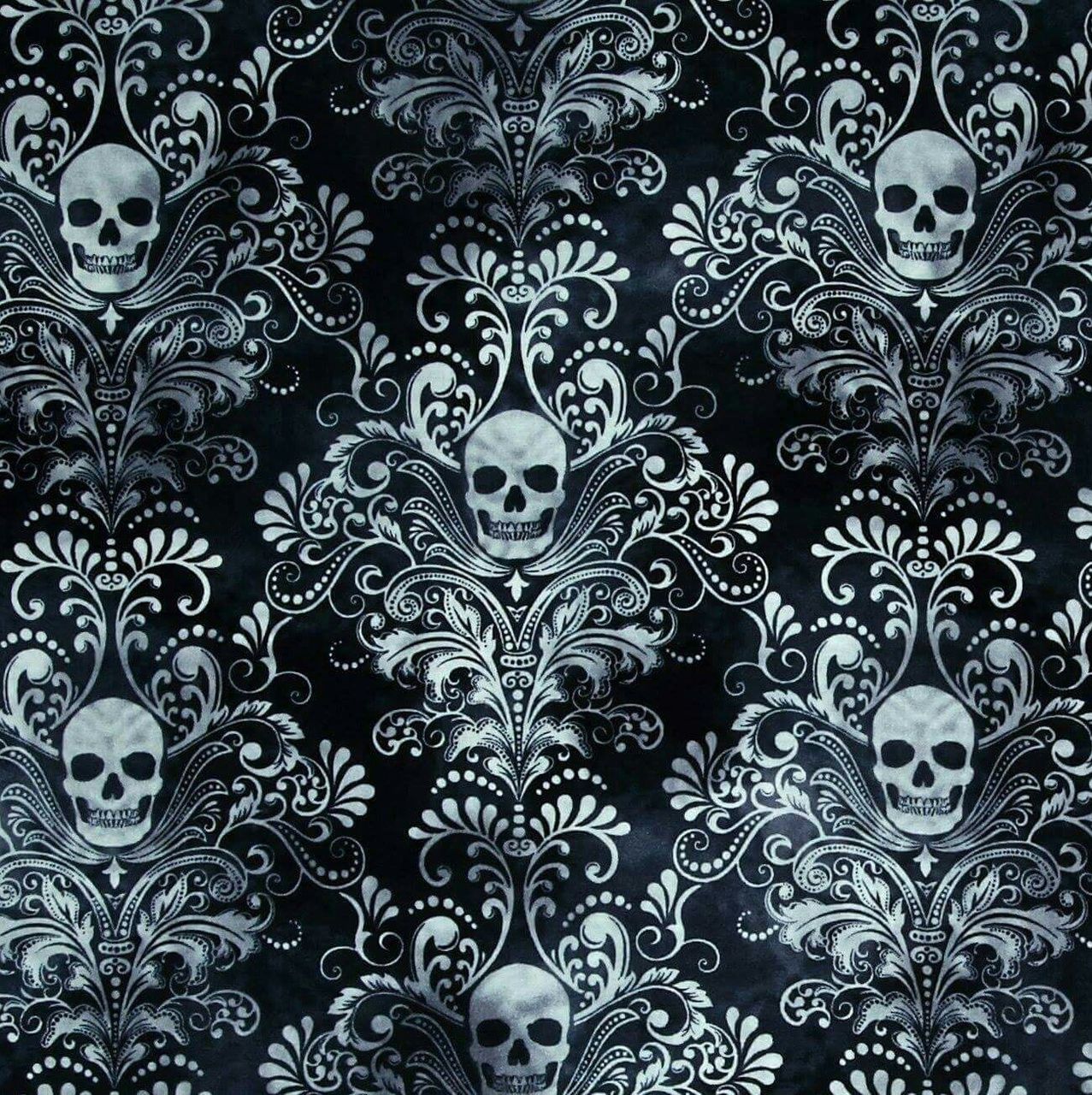 Skull Pattern Wallpapers on WallpaperDog