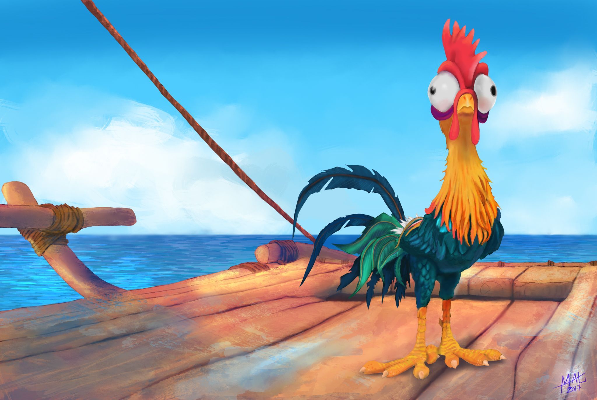 chicken-moana-wallpapers-on-wallpaperdog