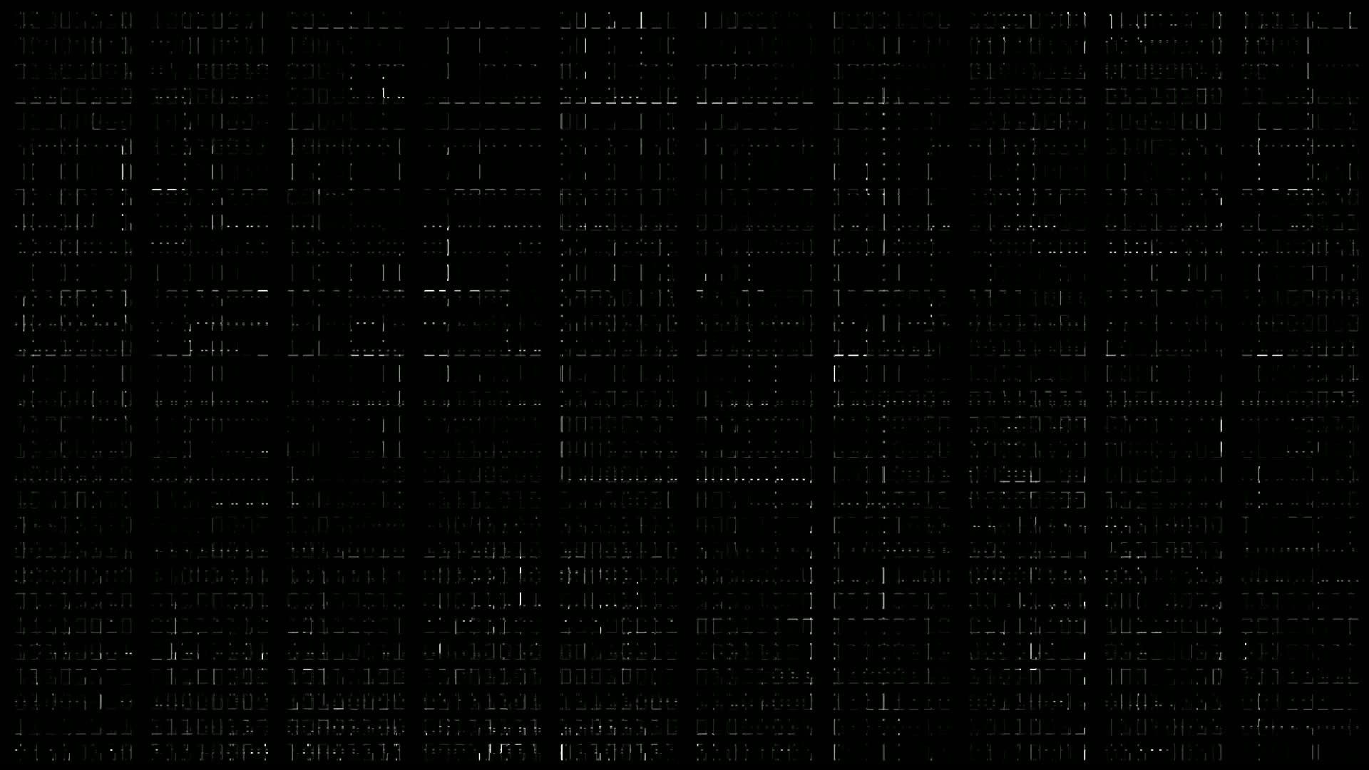 binary background black