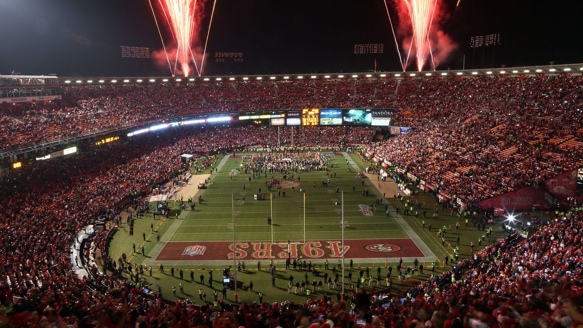 Final Game San Francisco 49ers at Candlestick Park Panorama