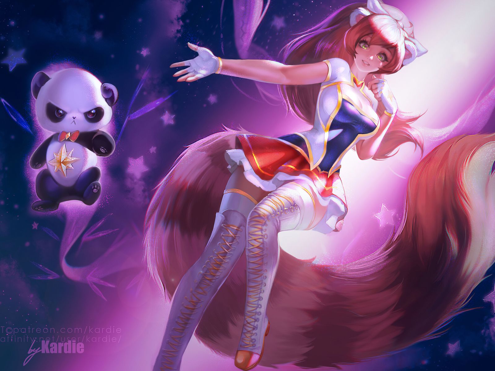 Red Panda Anime Wallpapers On Wallpaperdog