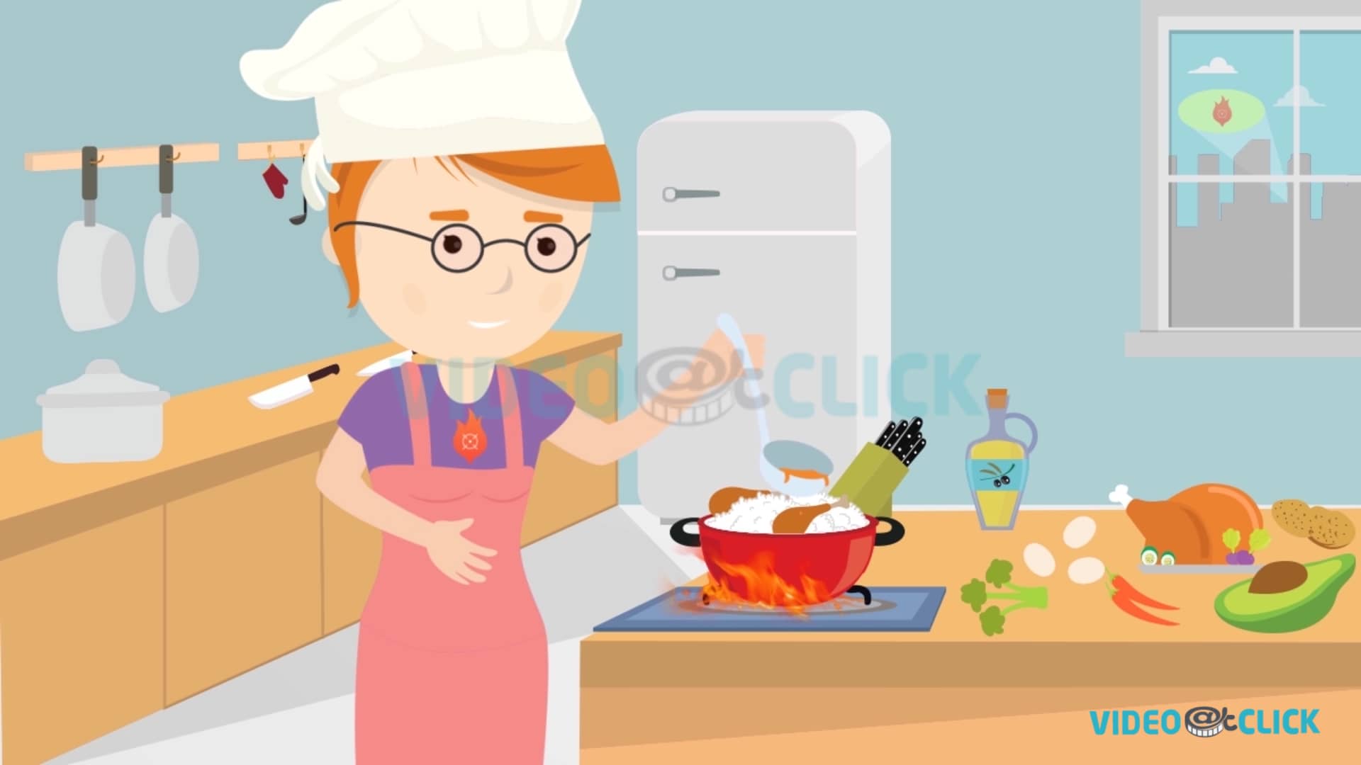 Cooking Cartoon Wallpapers on WallpaperDog