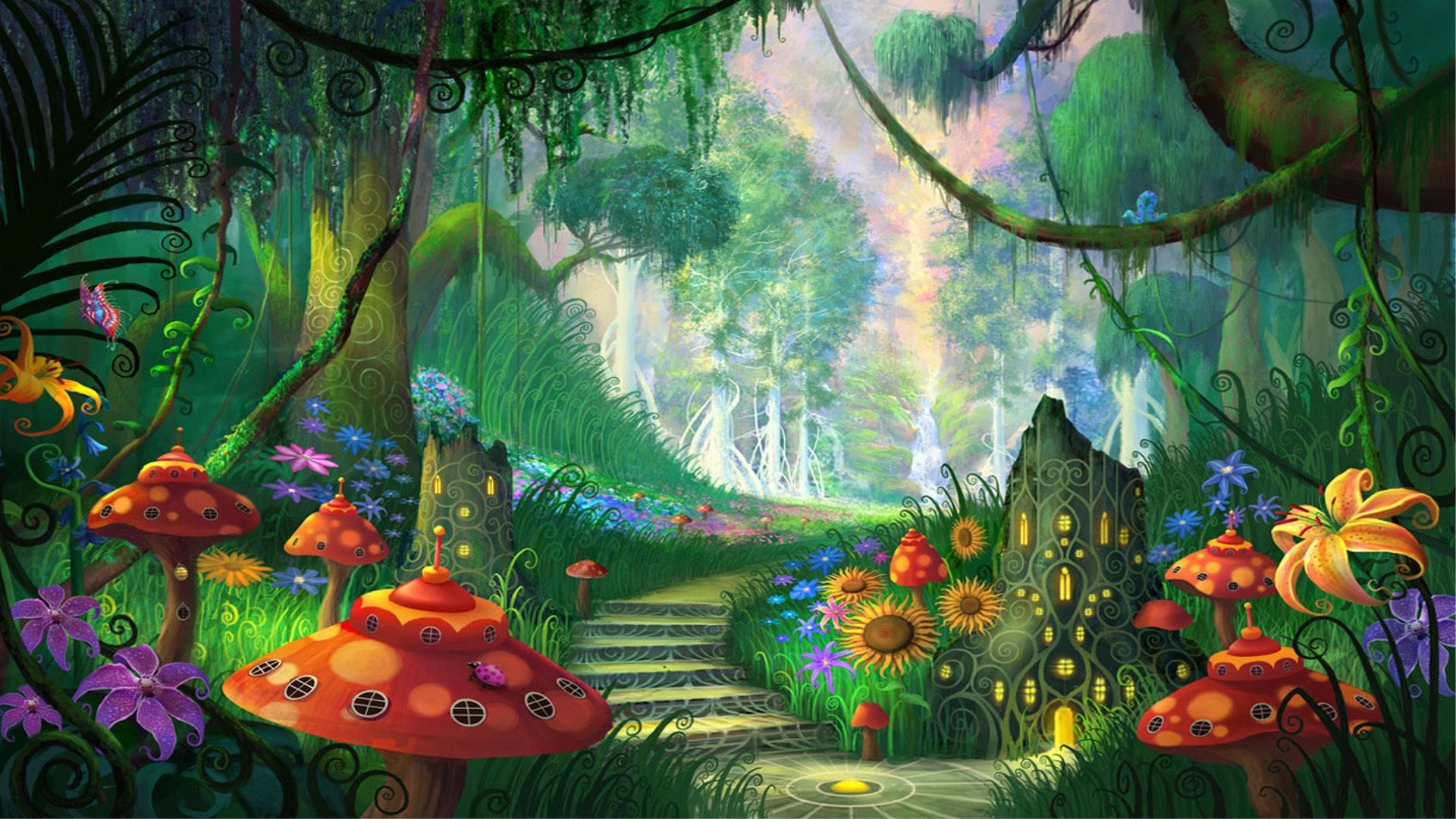 Fairy Nature Wallpapers on WallpaperDog