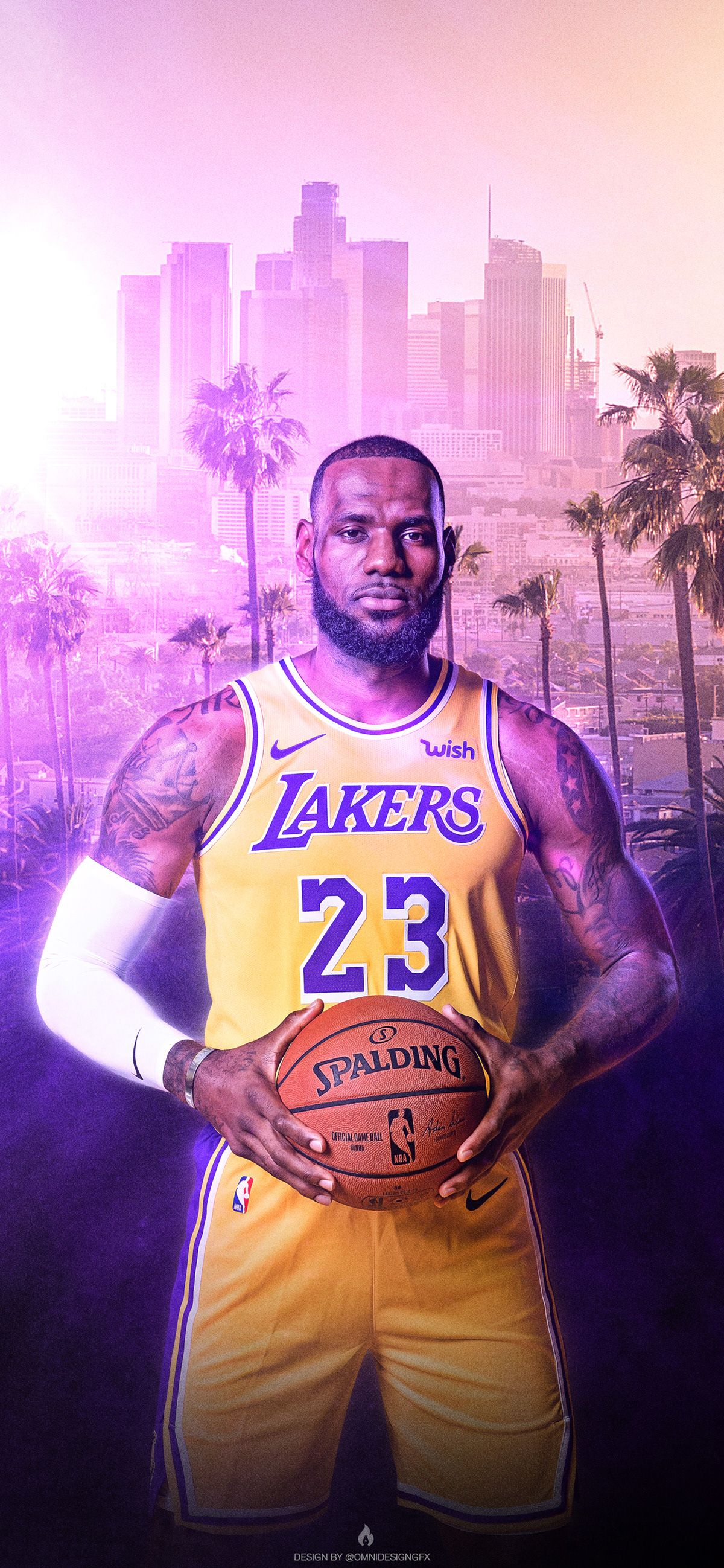 Los Angeles Lakers  LeBron James Mobile Wallpaper NBA  HD Mobile Walls