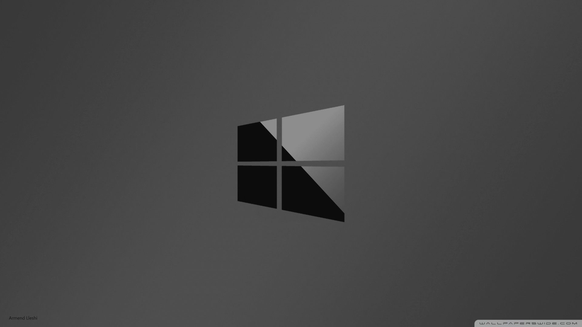 Windows 10 Logo Minimal Dark  Minimalist HD wallpaper  Pxfuel