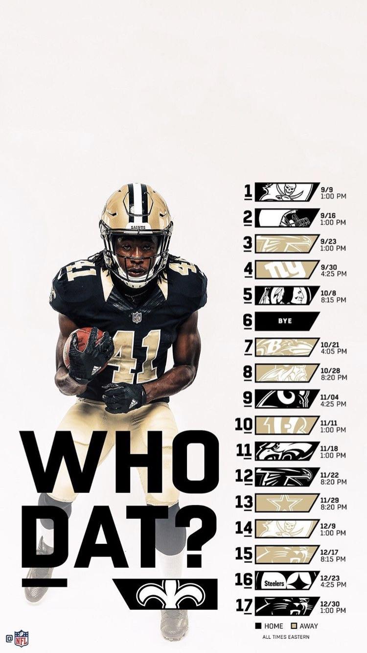 Download New Orleans Saints NFL iPhone Wallpaper