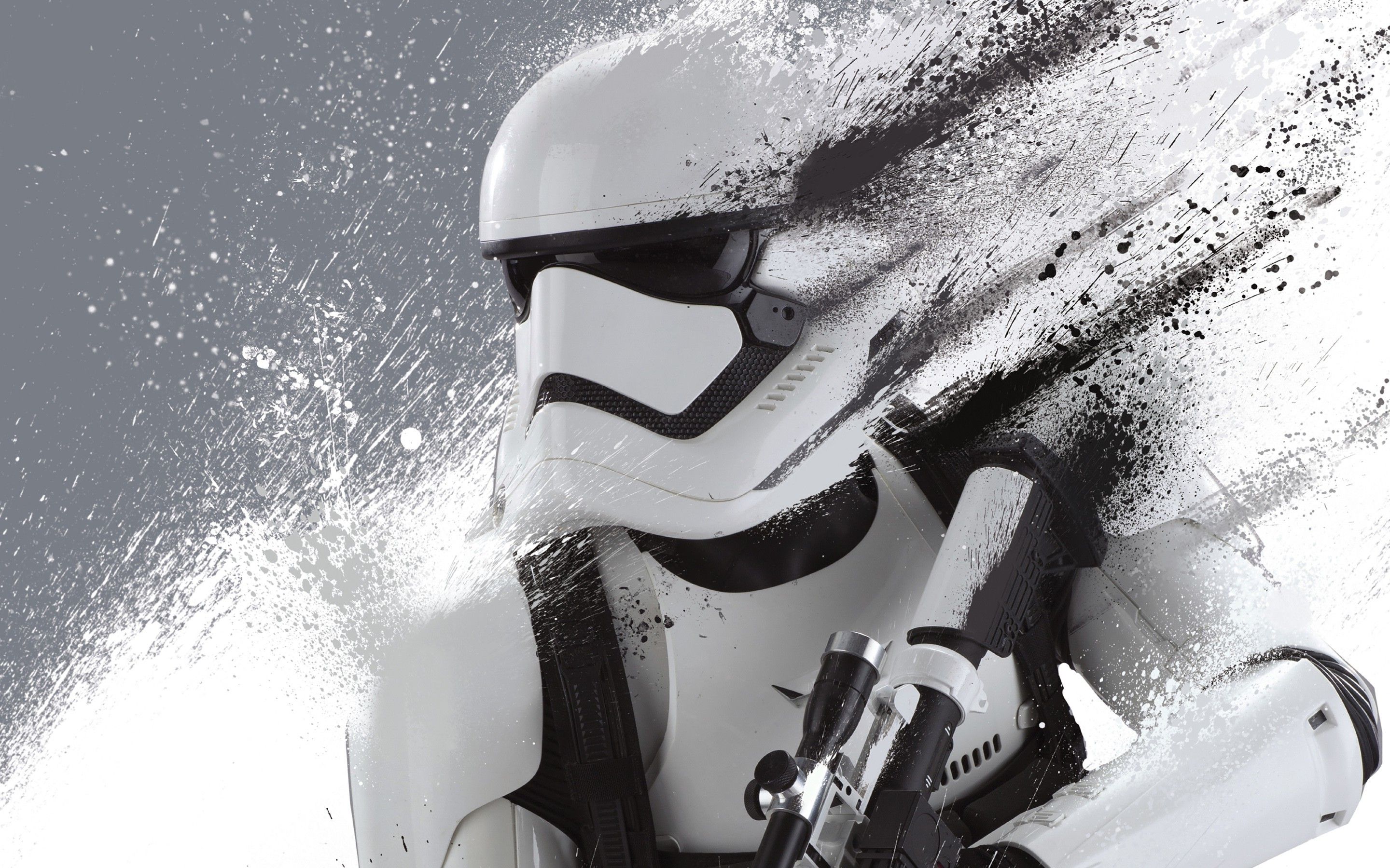 Star Wars Black And White Wallpapers On Wallpaperdog