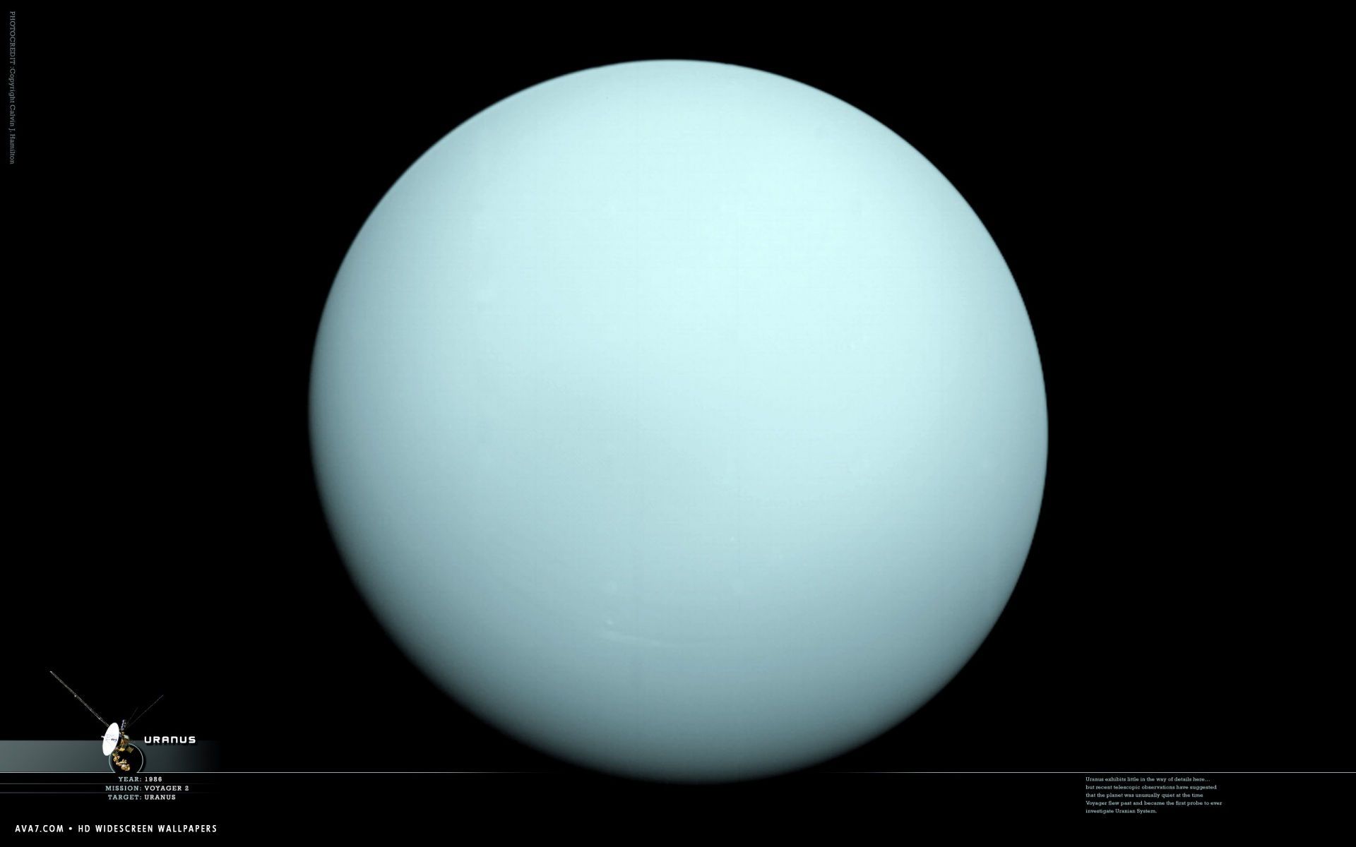 real uranus pictures from space