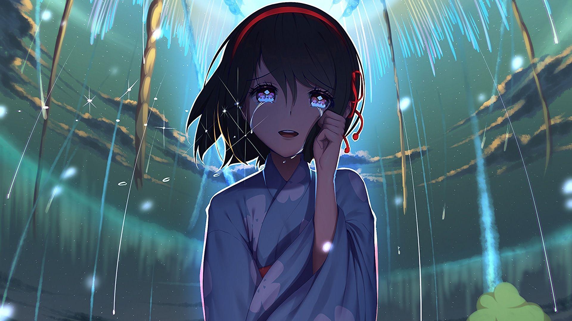 Crying Anime Wallpapers on WallpaperDog