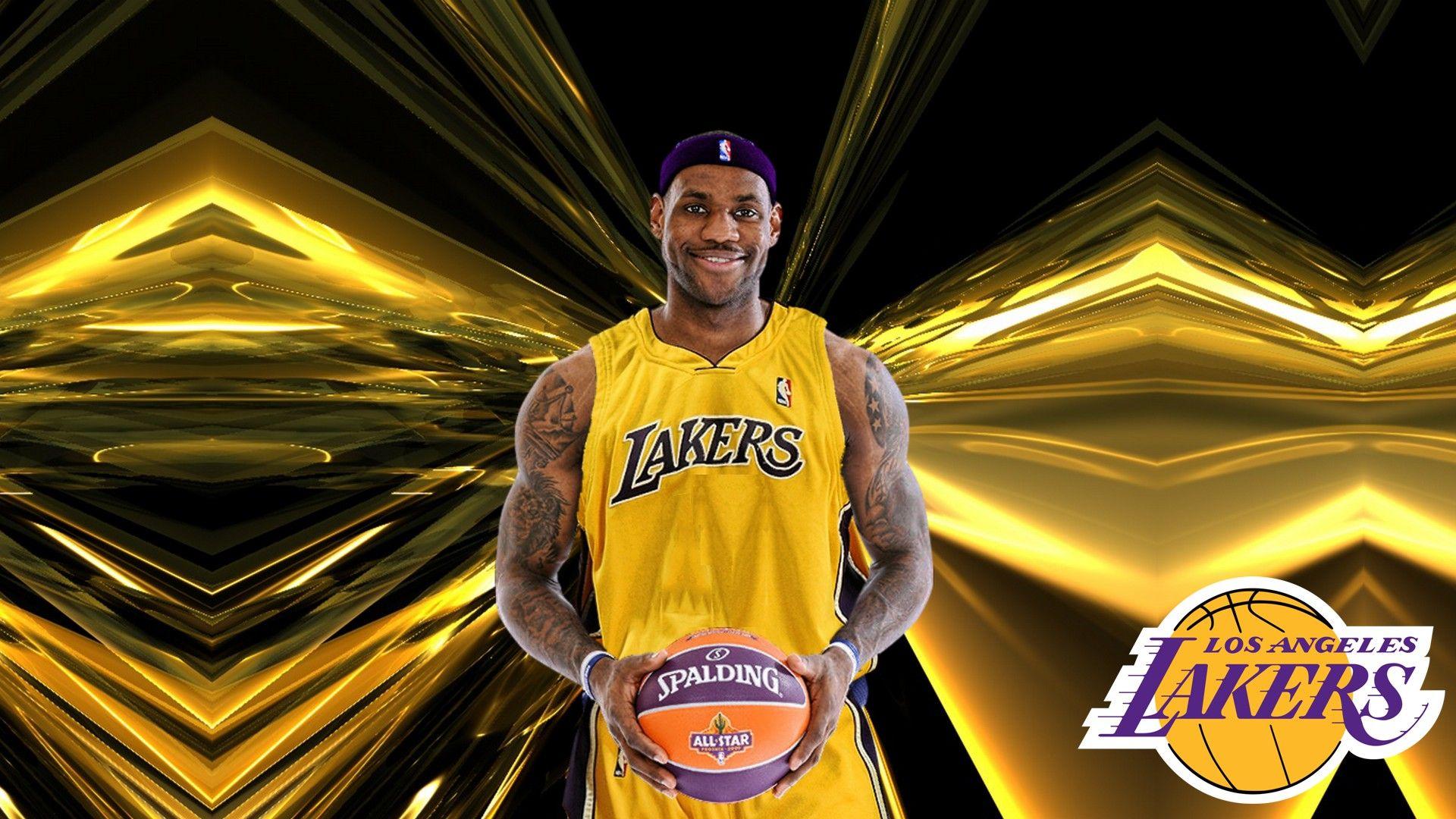 Lebron In Lakers Jersey Wallpapers On Wallpaperdog