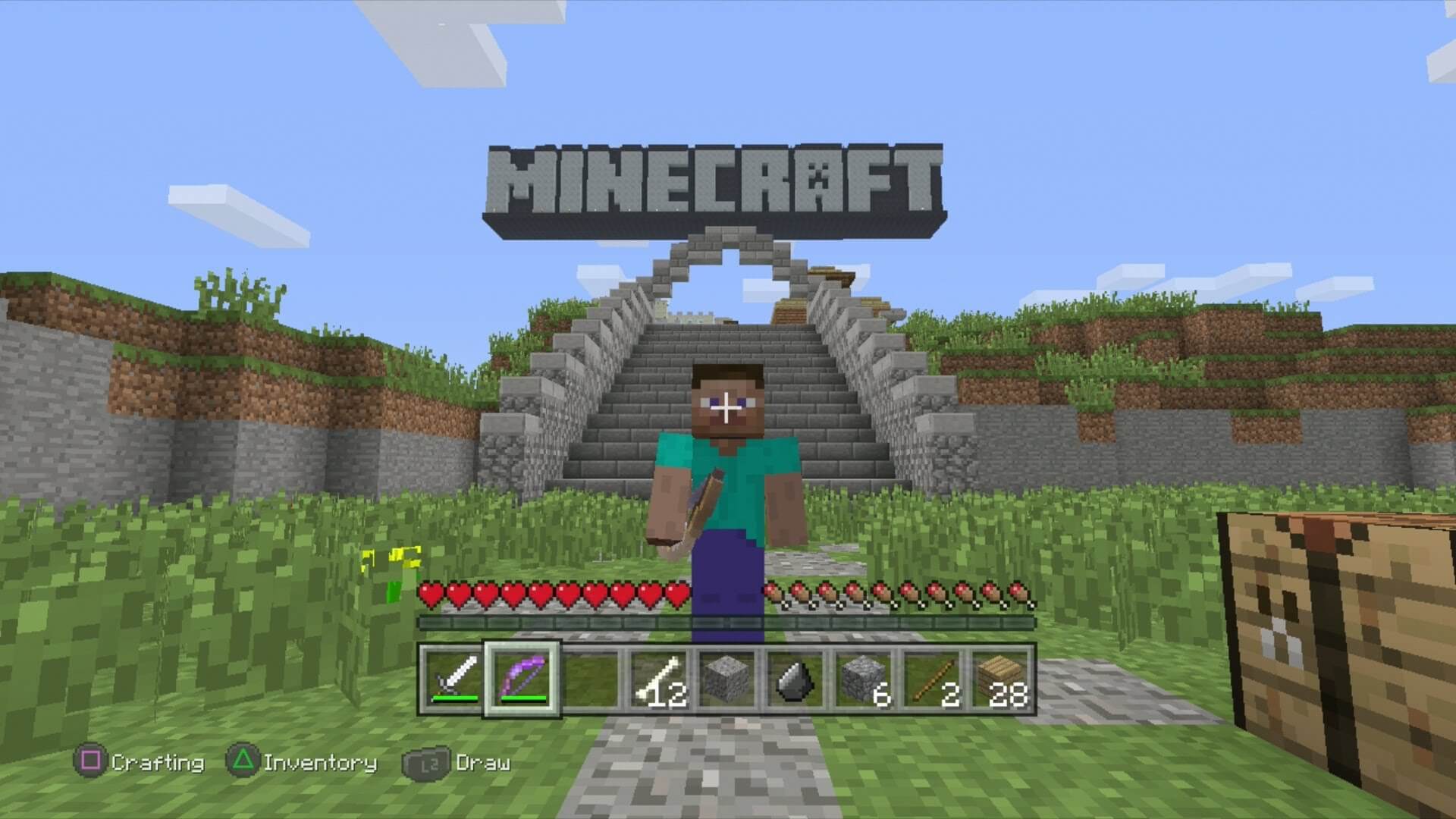 can you play minecraft ps3 on ps4