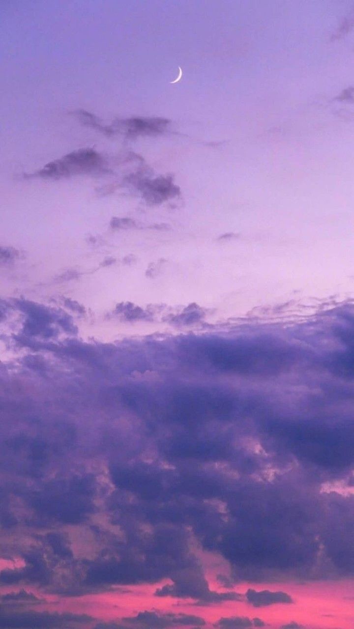 Aesthetic Purple  Clouds Wallpaper Download  MobCup